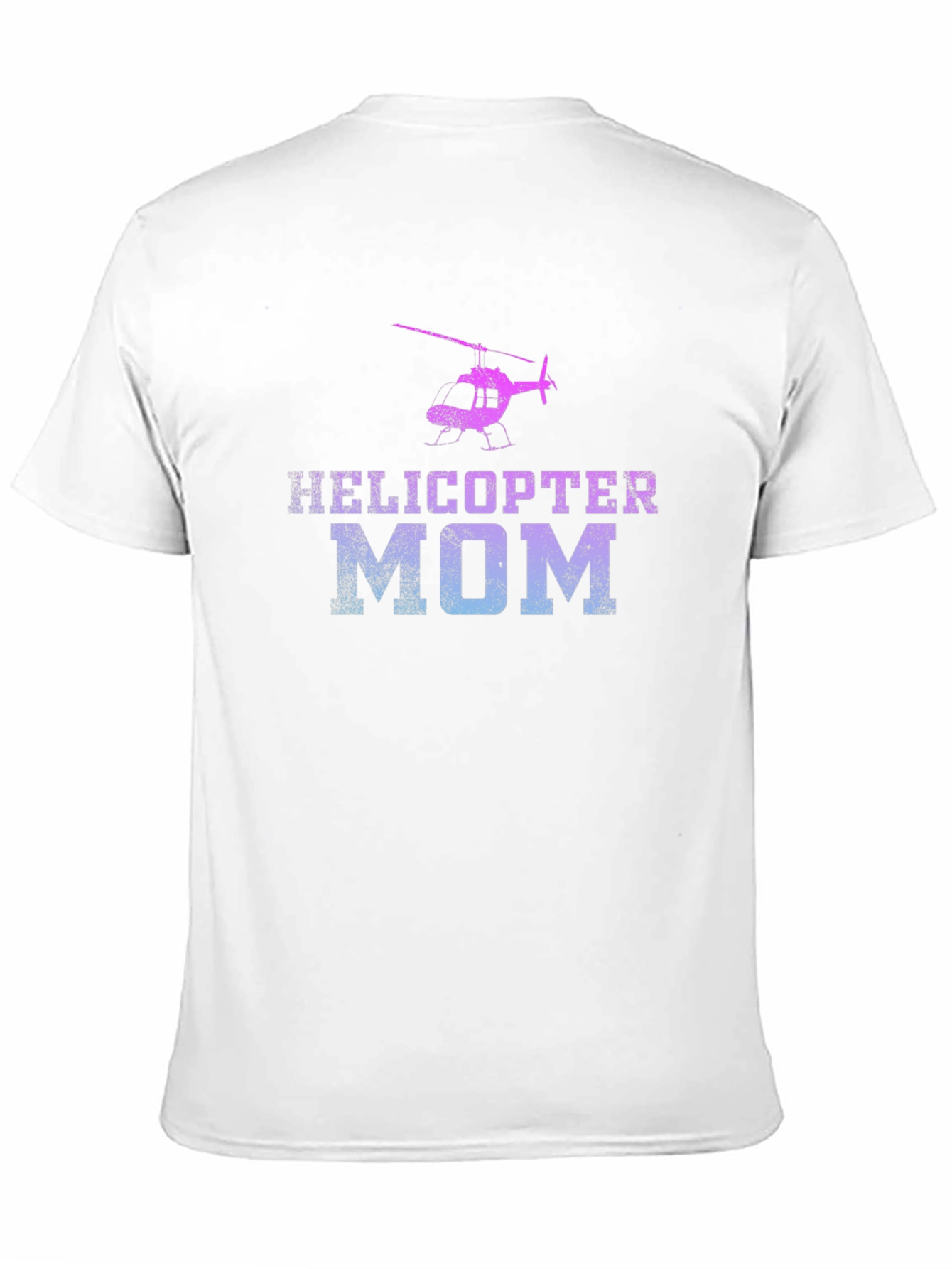 Black Helicopter Mom Novelty T-Shirt view 11