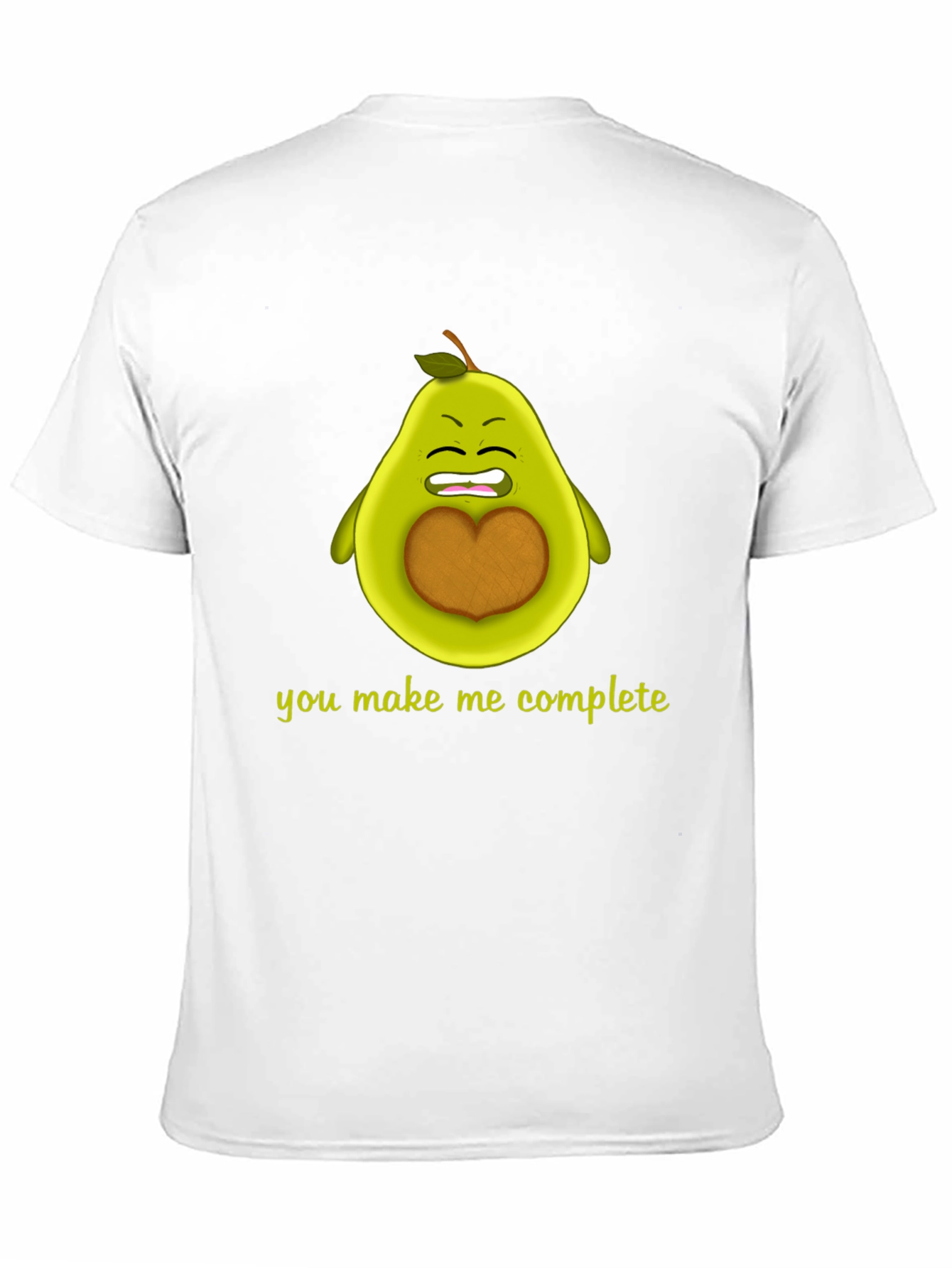 Black You Make Me Complete Avocado Graphic Tee view 11