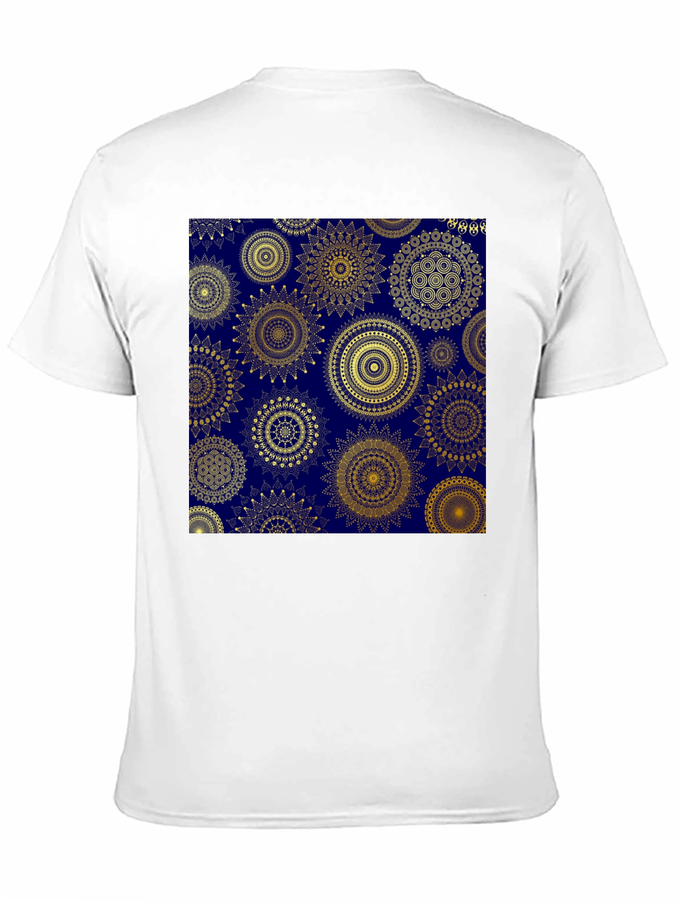 Black Geometric Pattern T-Shirt - Stylish Graphic Tee view 11