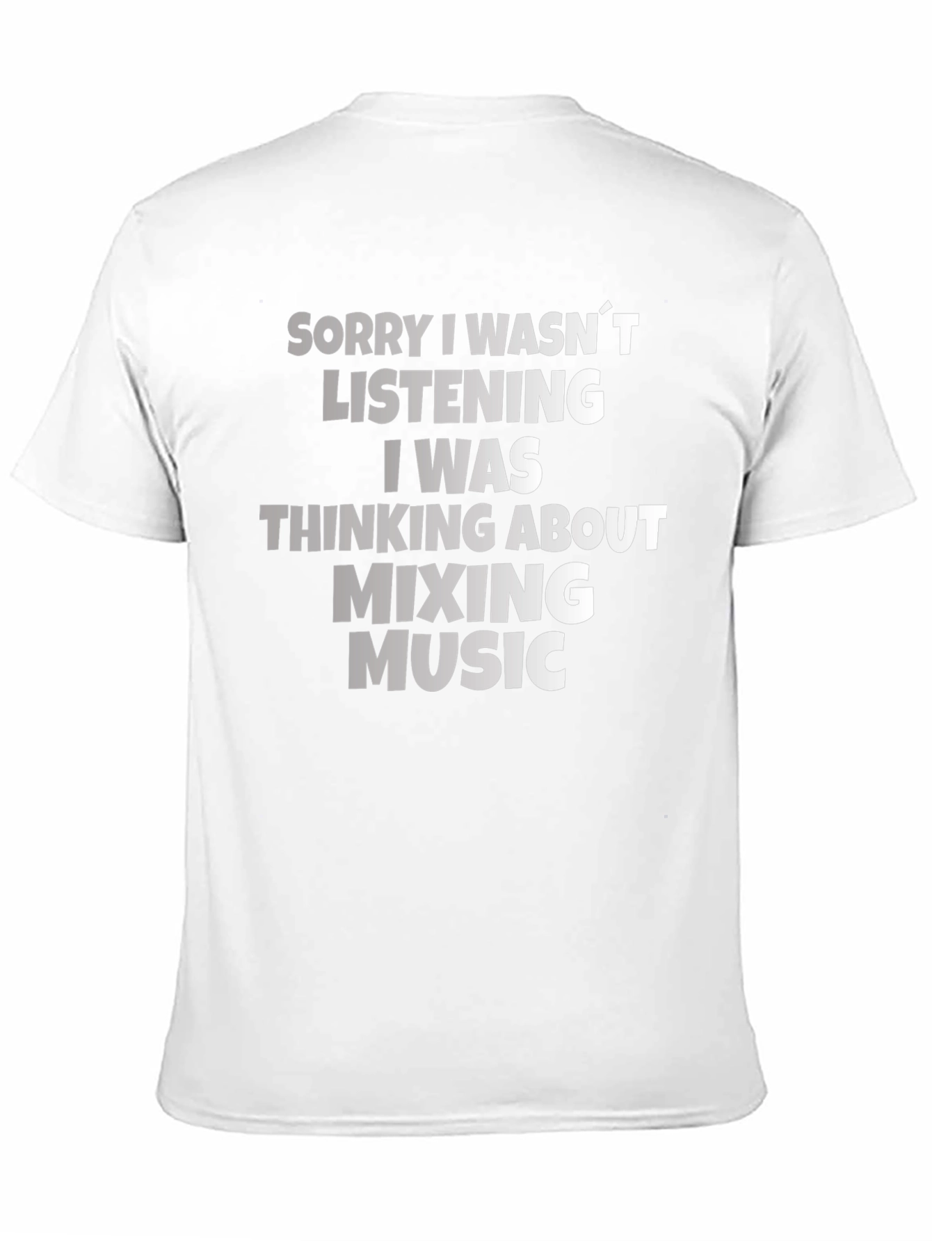 Black Mixing Music T-Shirt - Funny DJ Producer Tee view 11