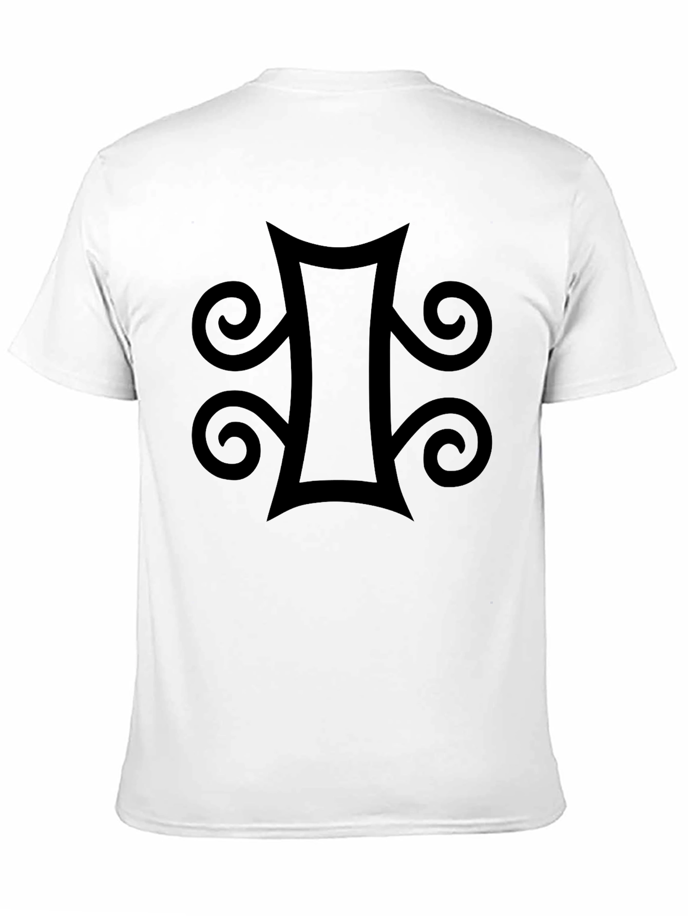 Black Adinkra Symbol T-Shirt view 11
