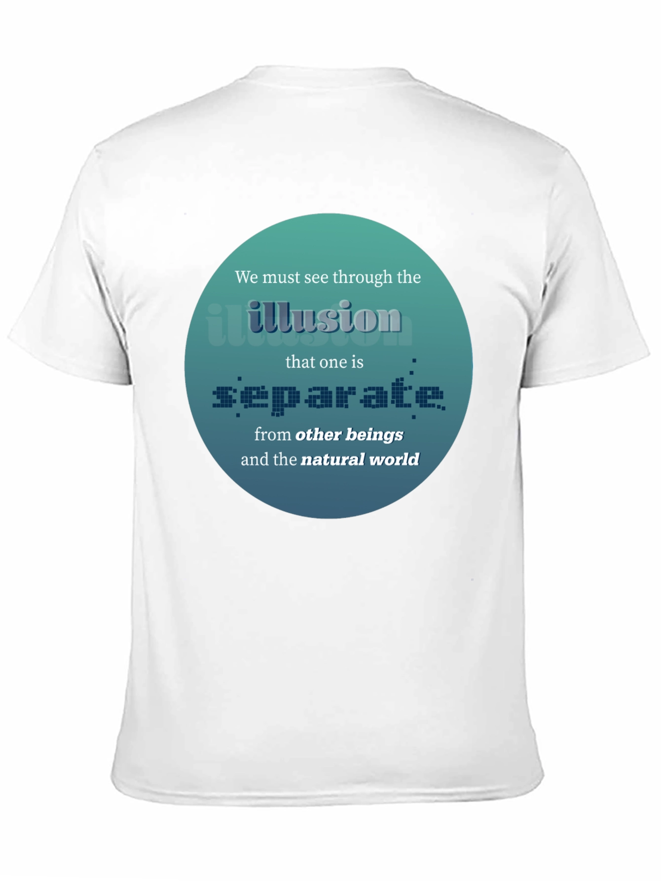 Black Illusion T-Shirt: See Through Separation view 11