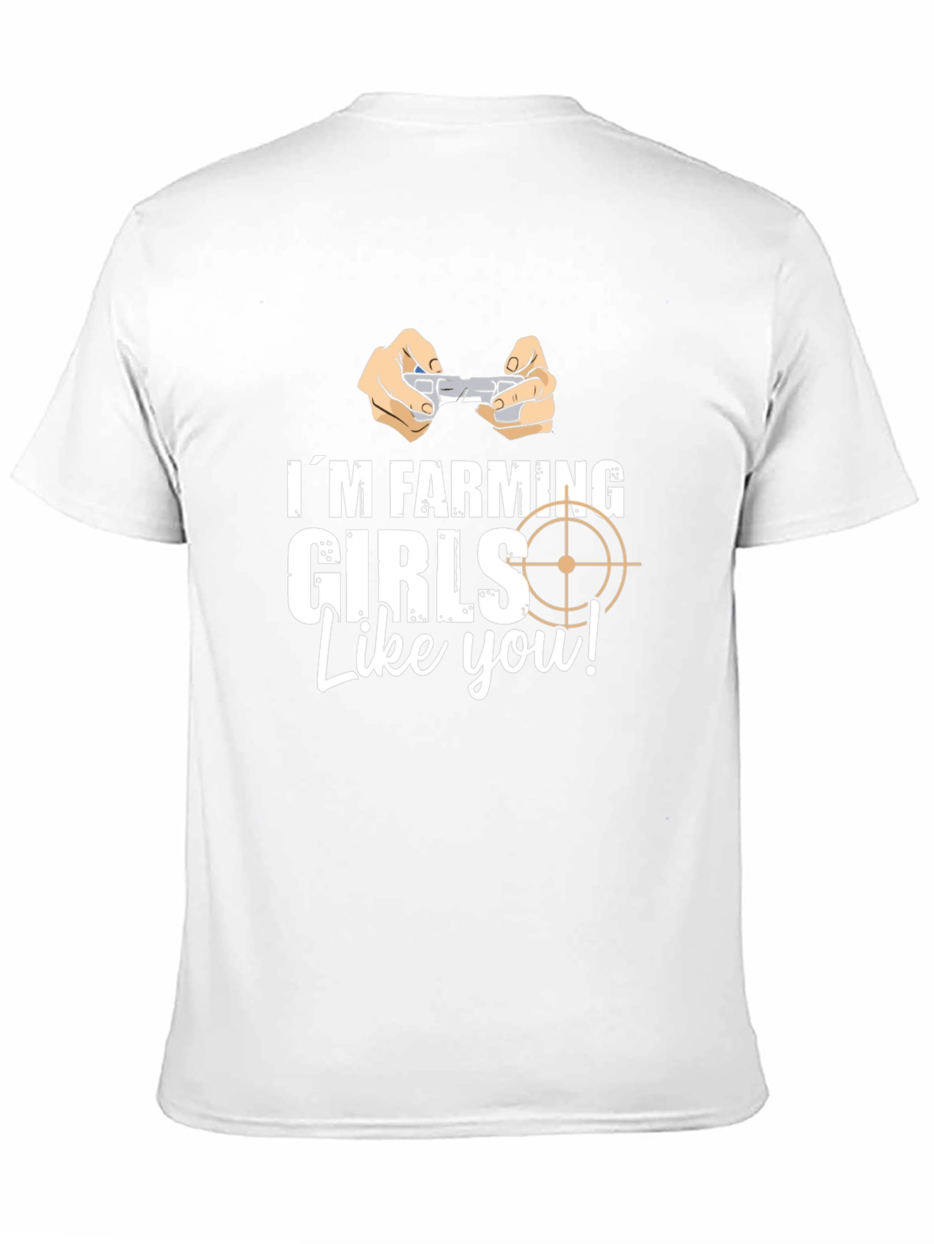 Black I'm Farming Girls T-Shirt view 11