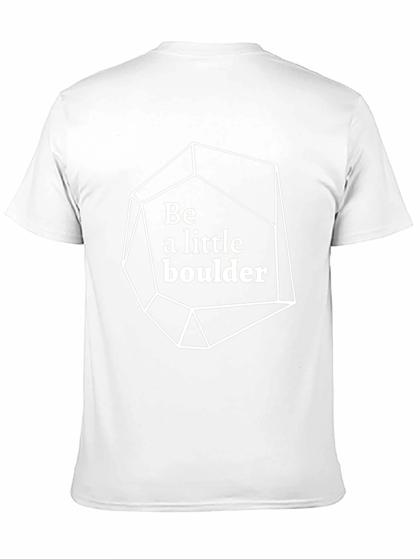 Black Be A Little Boulder Black Graphic Tee view 11