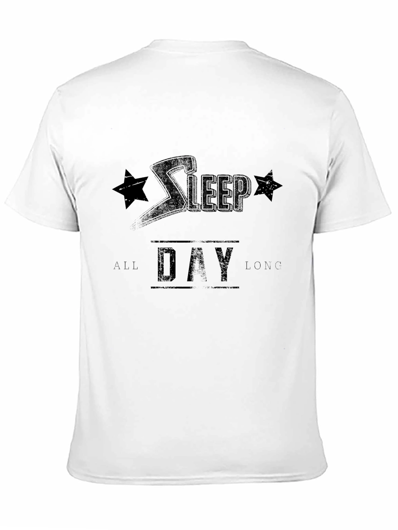 Black Sleep All Day Long Graphic Tee view 11