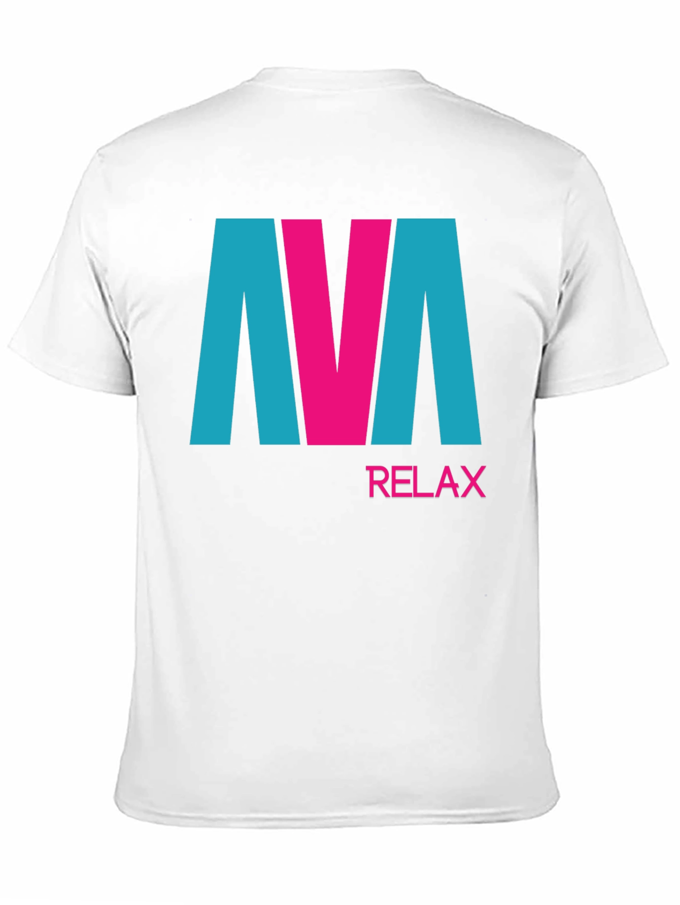 Black AVA Relax Graphic Tee - Black Cotton Blend T-Shirt view 11