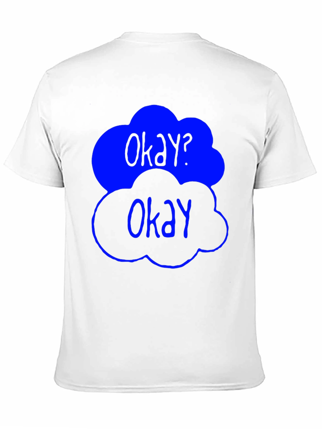 Black Okay? Okay Graphic Tee - Trendy Cloud Design view 11