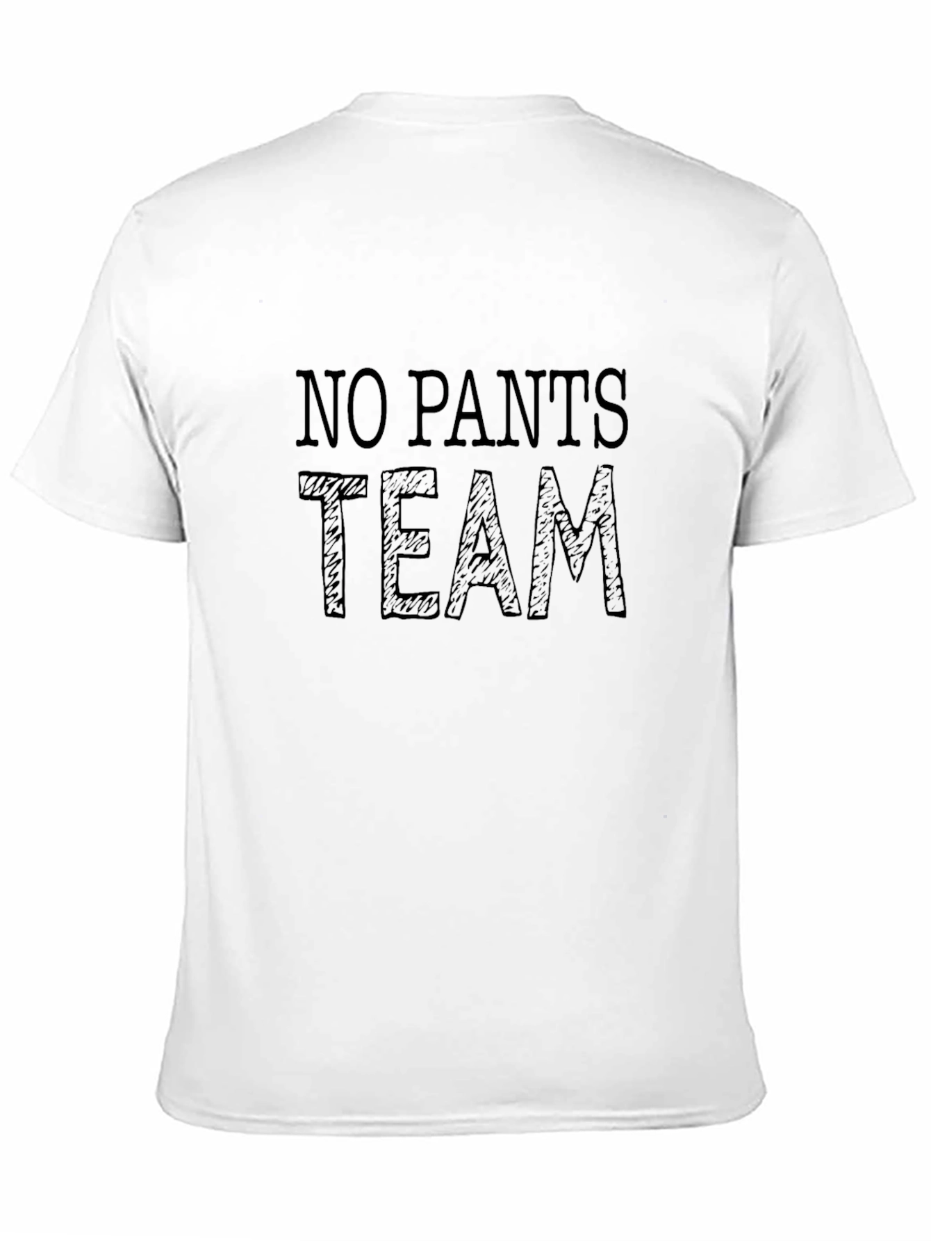Black No Pants Team Black Tee view 11