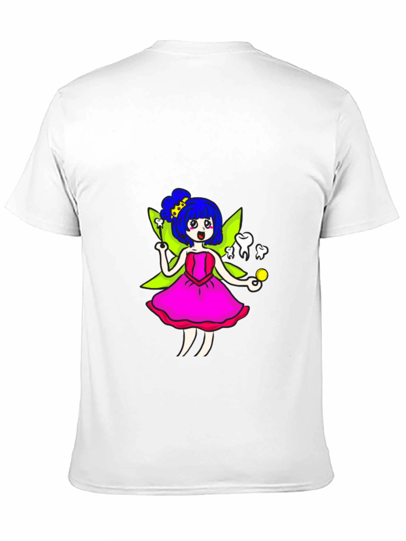 Tooth Fairy T-Shirt - Whimsical Cartoon Graphic Tee - 11