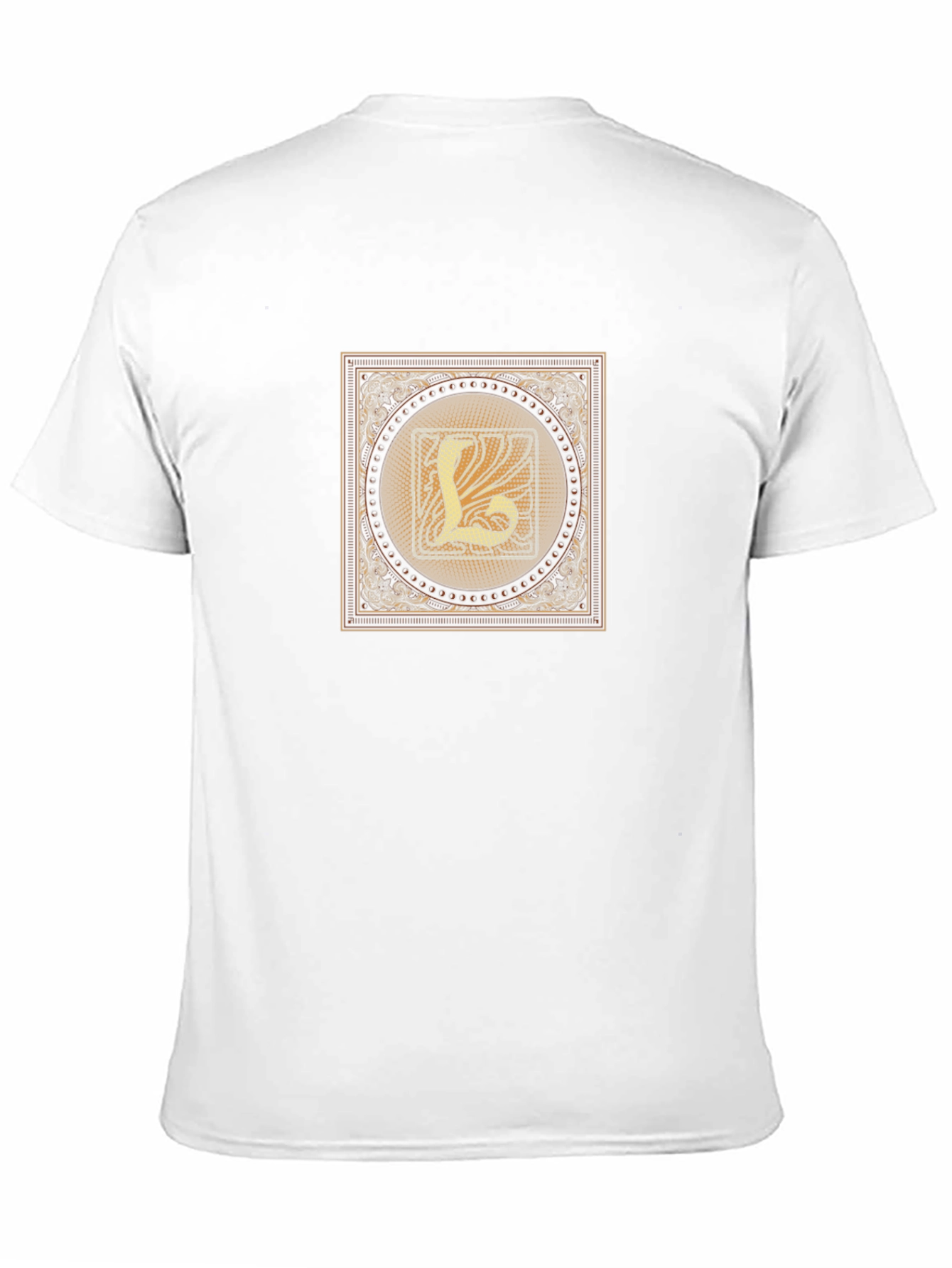 Ornate Letter L Graphic T-Shirt - 11