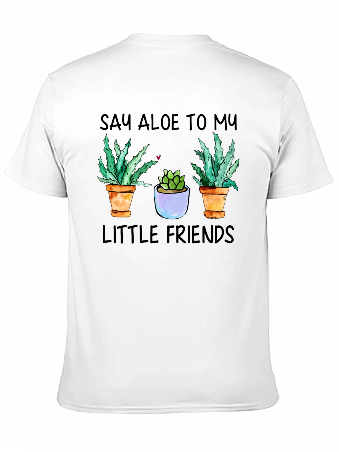 Black Say Aloe To My Little Friends Graphic Tee view 11