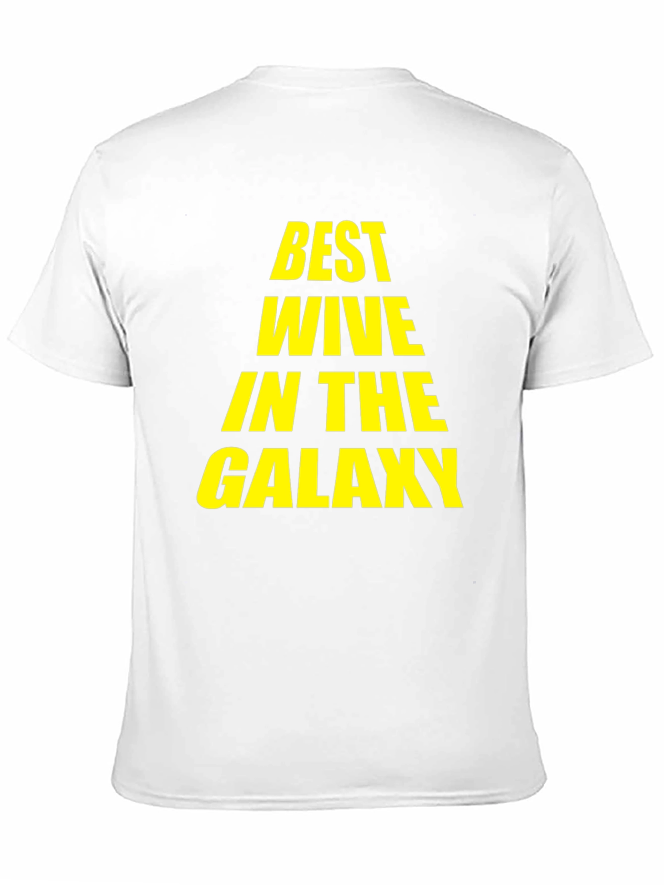 Black Best Wife in the Galaxy T-Shirt - Novelty Gift view 11