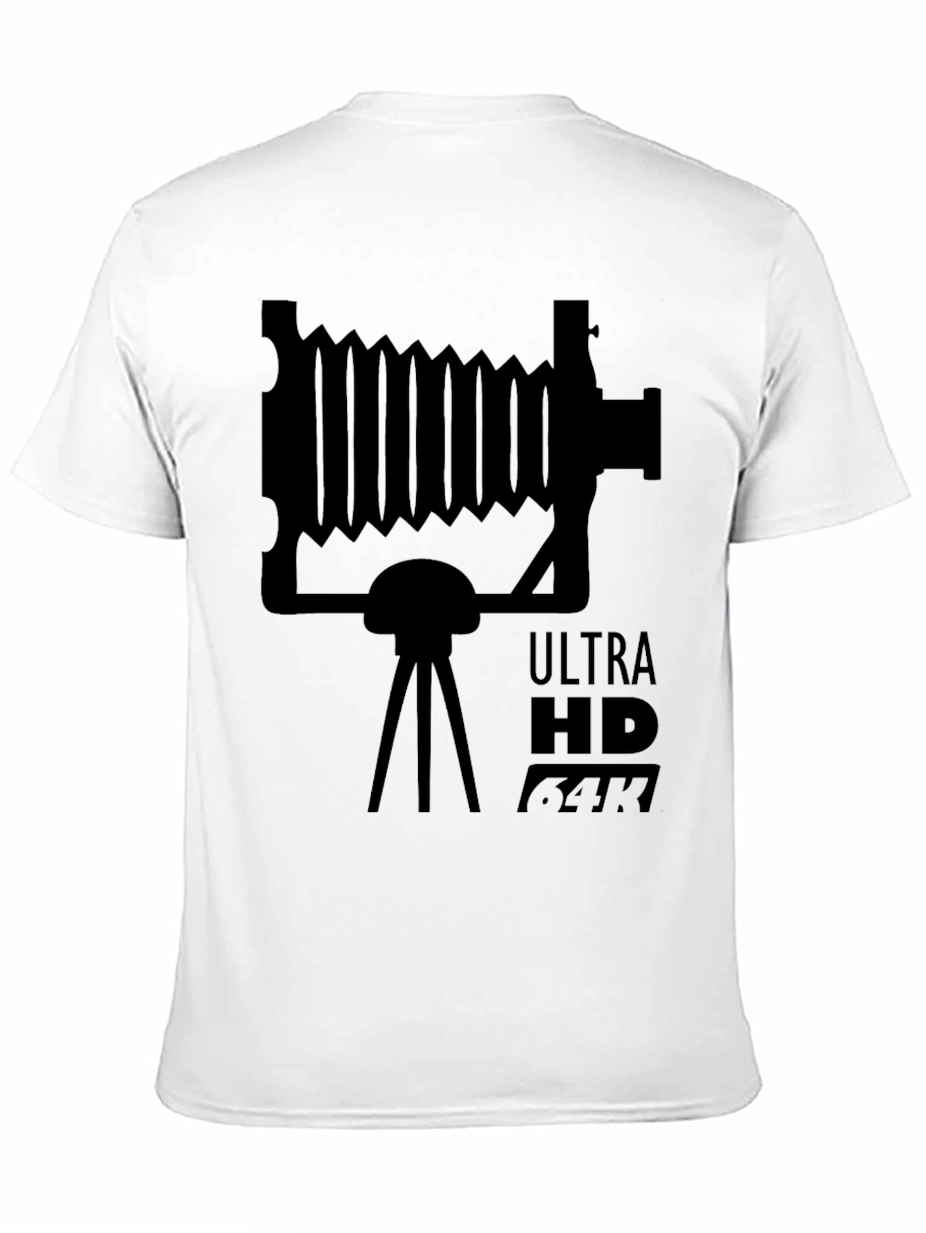 Black Vintage Camera Ultra HD T-Shirt view 11