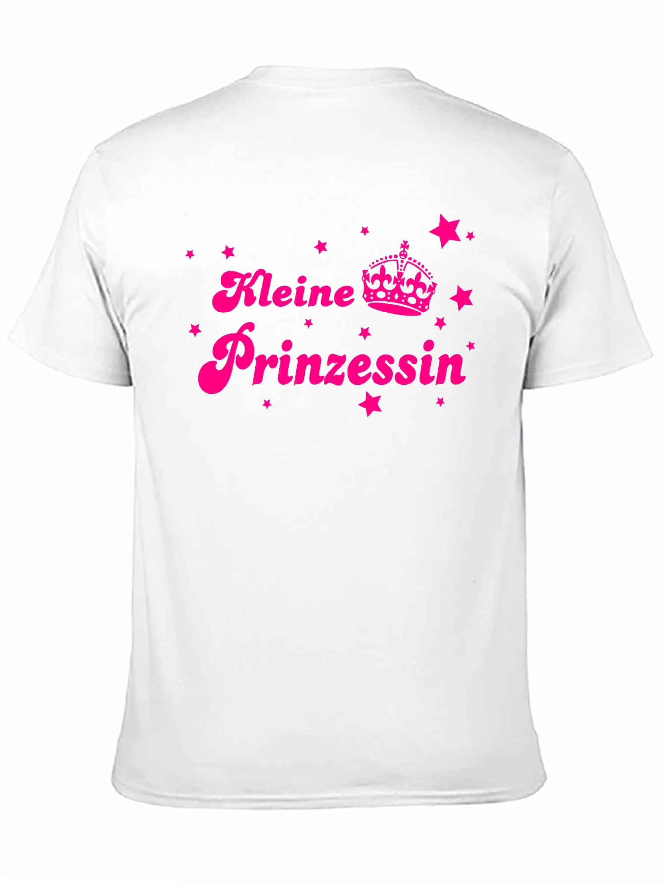 Black Kleine Prinzessin Black T-Shirt - Cute German Princess Design view 11