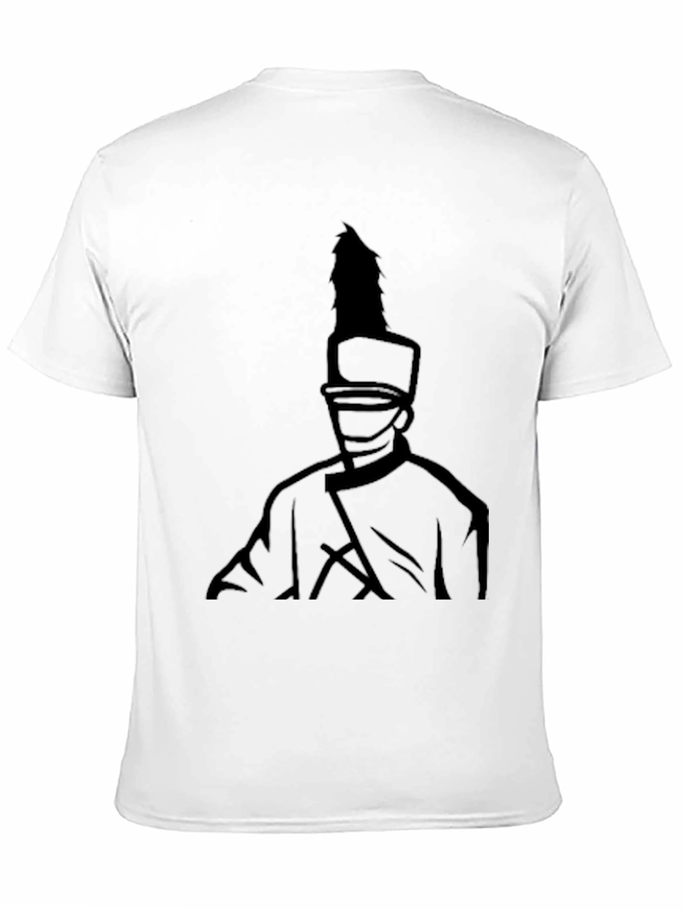 Black Marching Band Graphic Black T-Shirt view 11