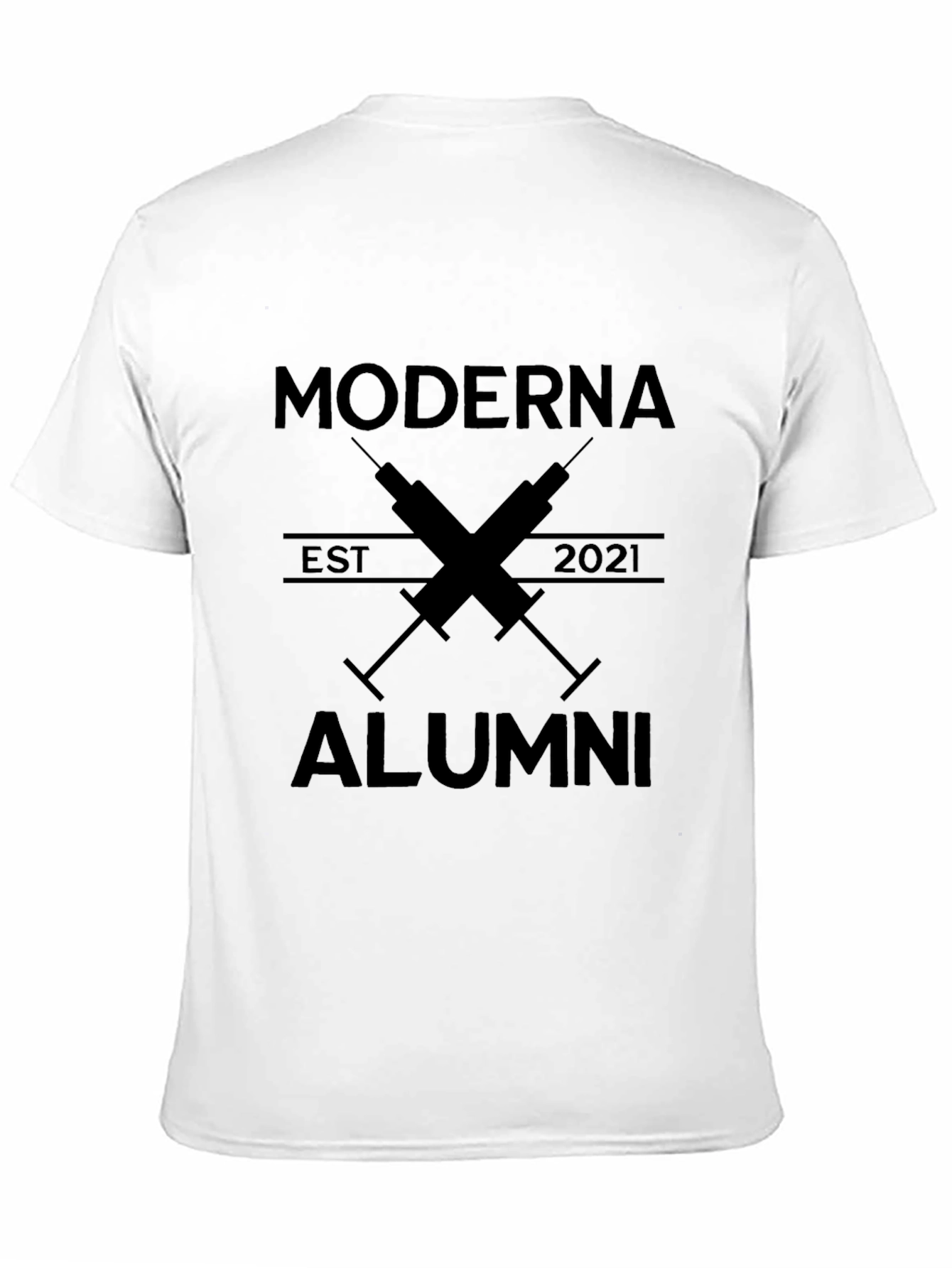 Black Moderna Alumni 2021 Black T-Shirt view 11