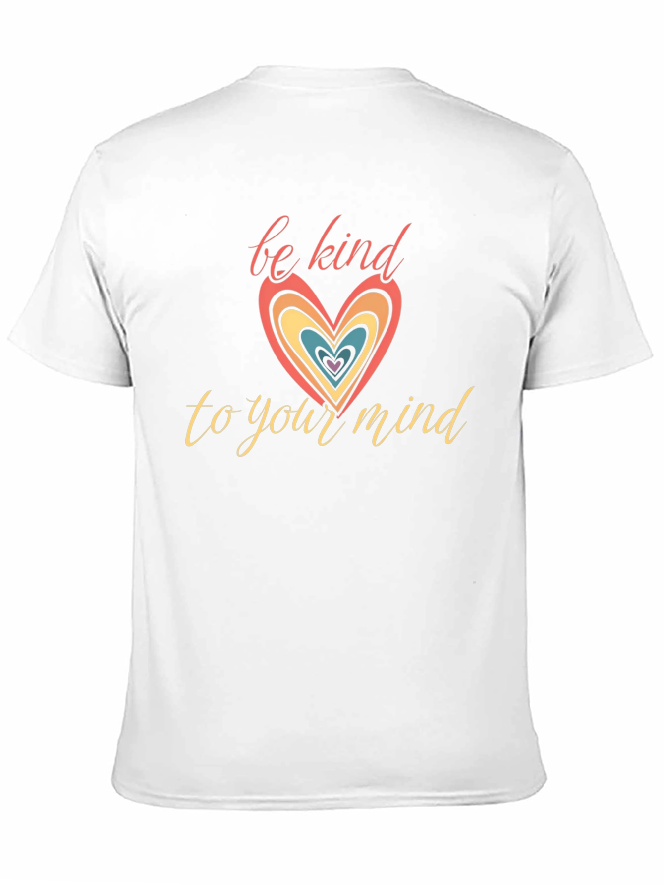 Black Be Kind to Your Mind Graphic Tee view 11