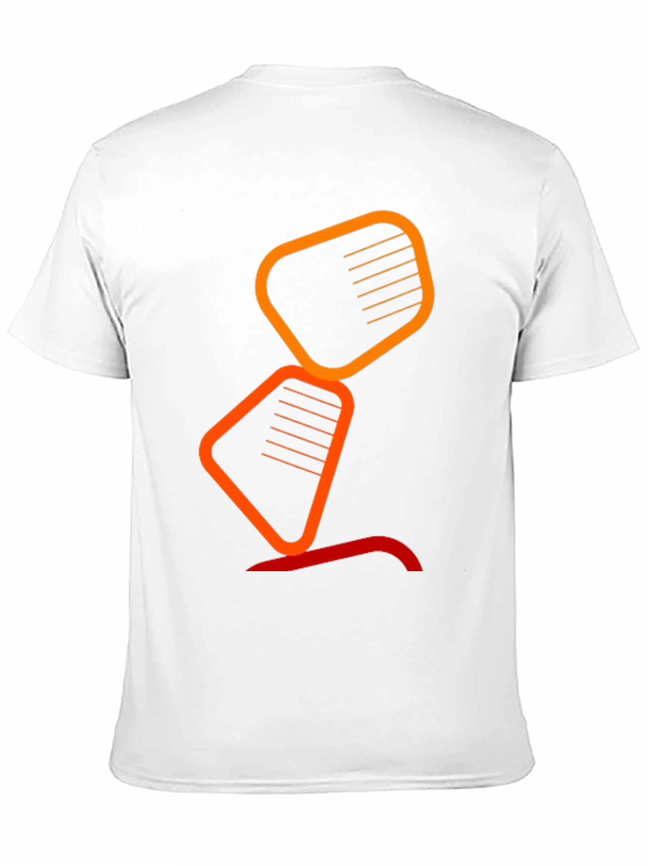 Black Abstract Graphic Black T-Shirt - Modern Art Tee view 11