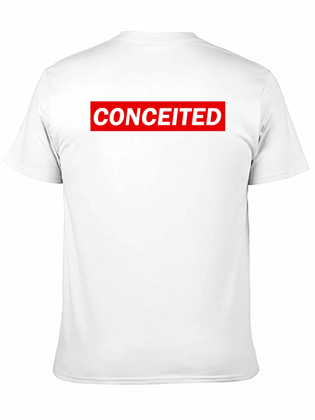 Black Conceited Graphic Tee - Black Crew Neck T-Shirt view 11