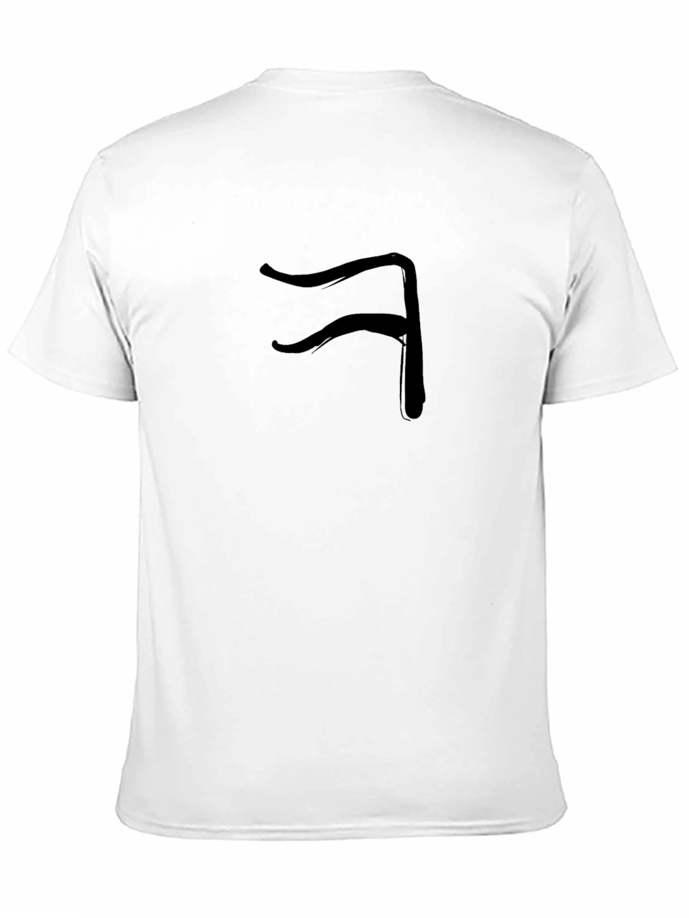 Black Minimalist Black T-Shirt with Unique Graphic Design view 11