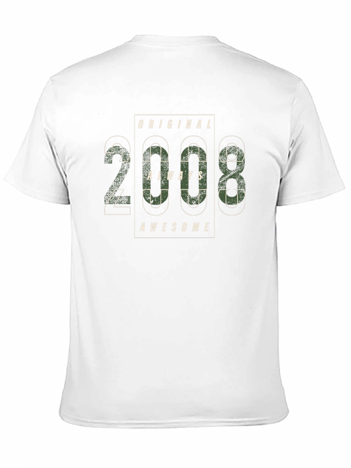 Black Original 2008 T-Shirt - Always Awesome view 11