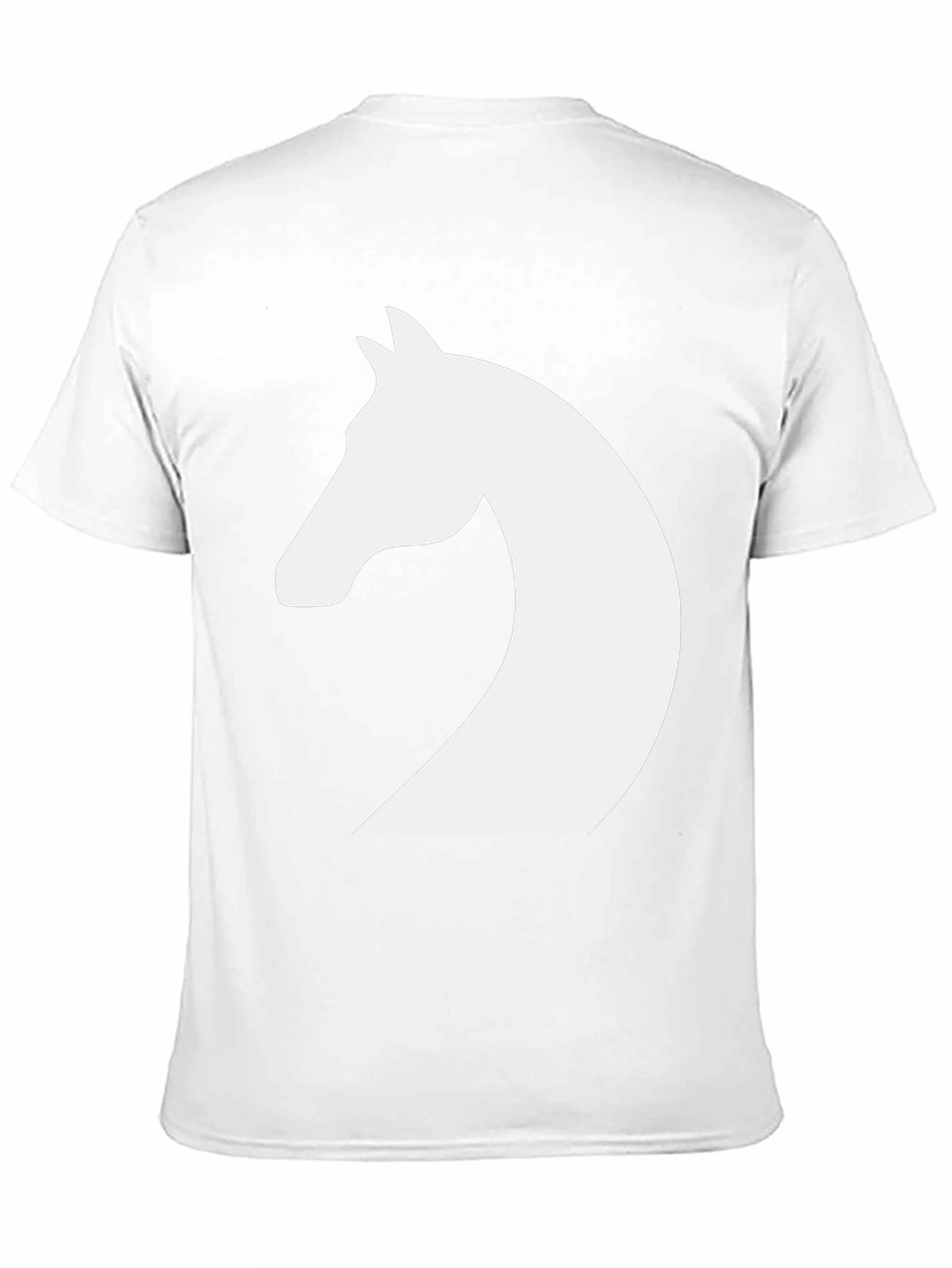 Black Horse Head Graphic Tee - Black view 11