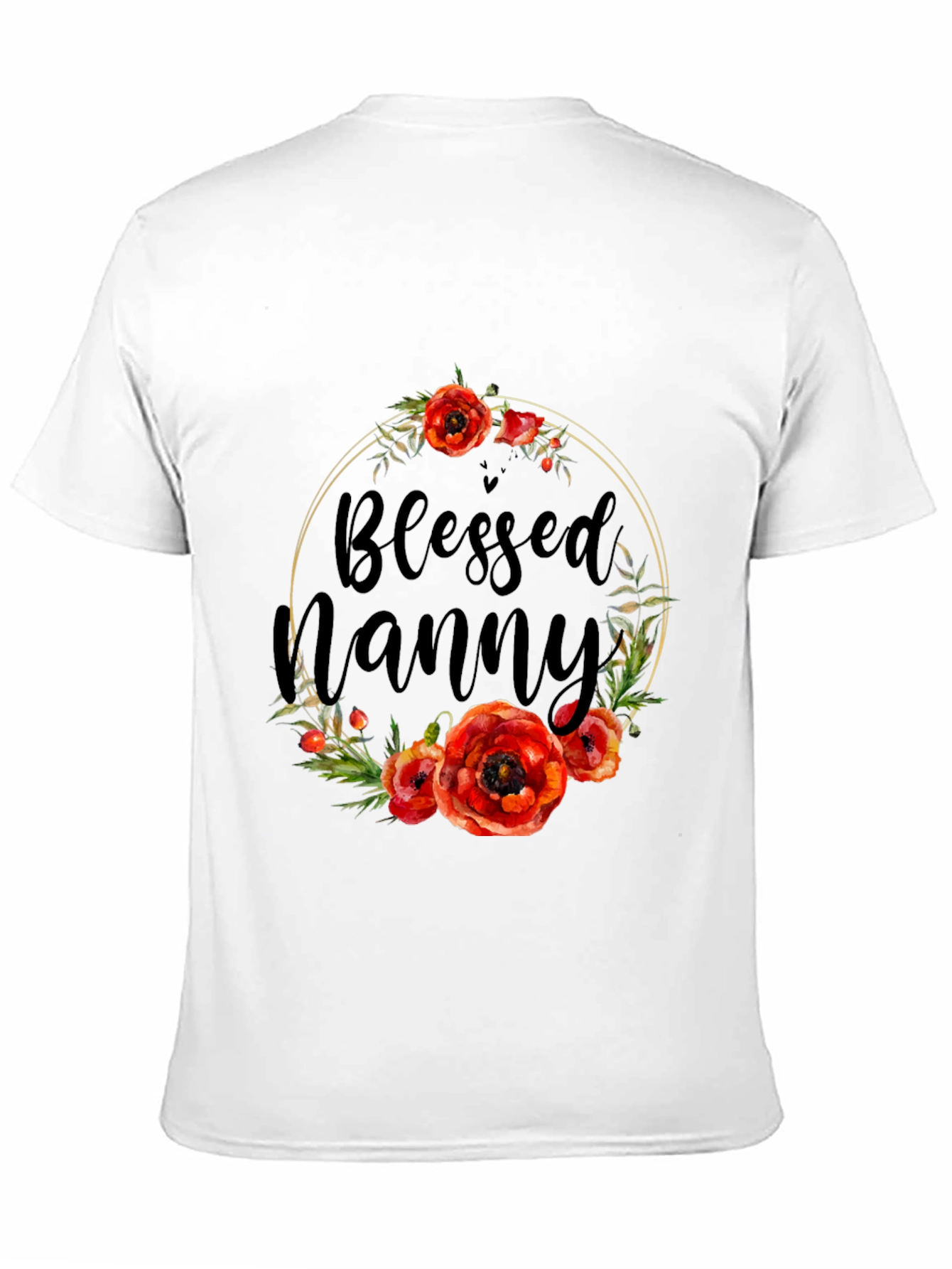 Blessed Nanny Floral T-Shirt - Stylish Comfort - 11
