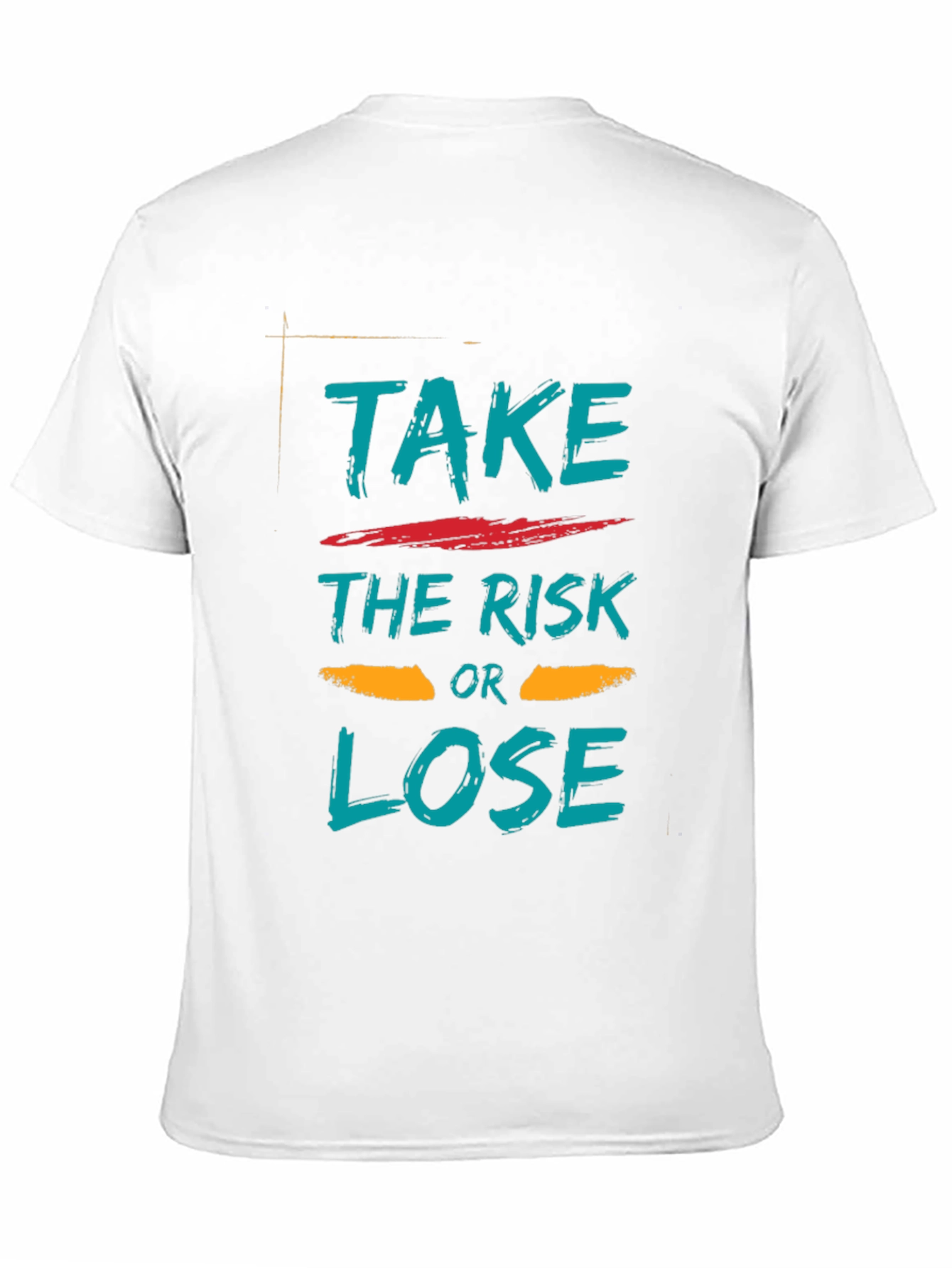 Black Take the Risk Graphic Tee view 11