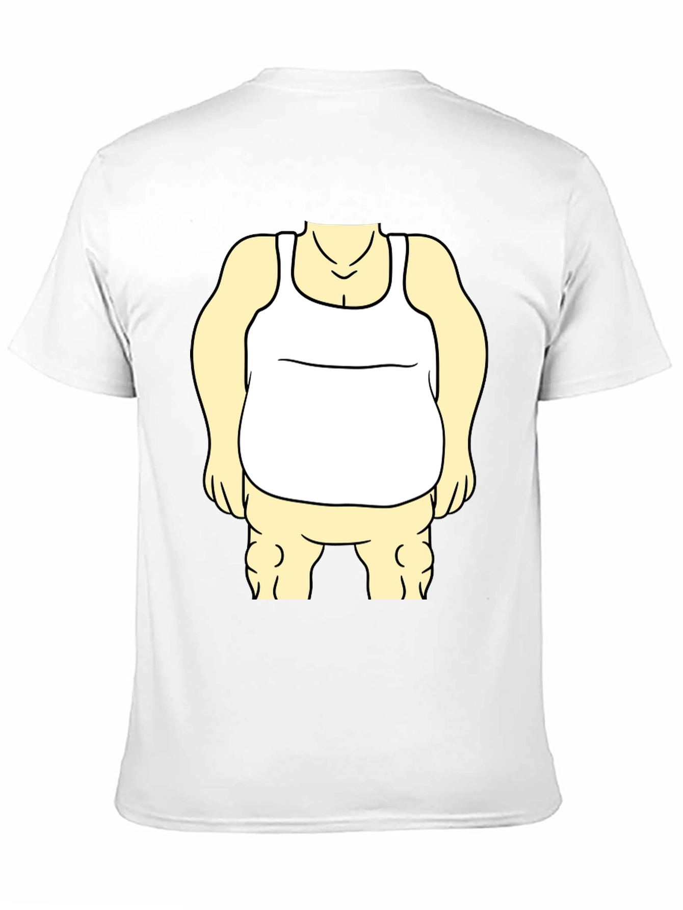 Black Funny Cartoon Character Graphic Black T-Shirt view 11