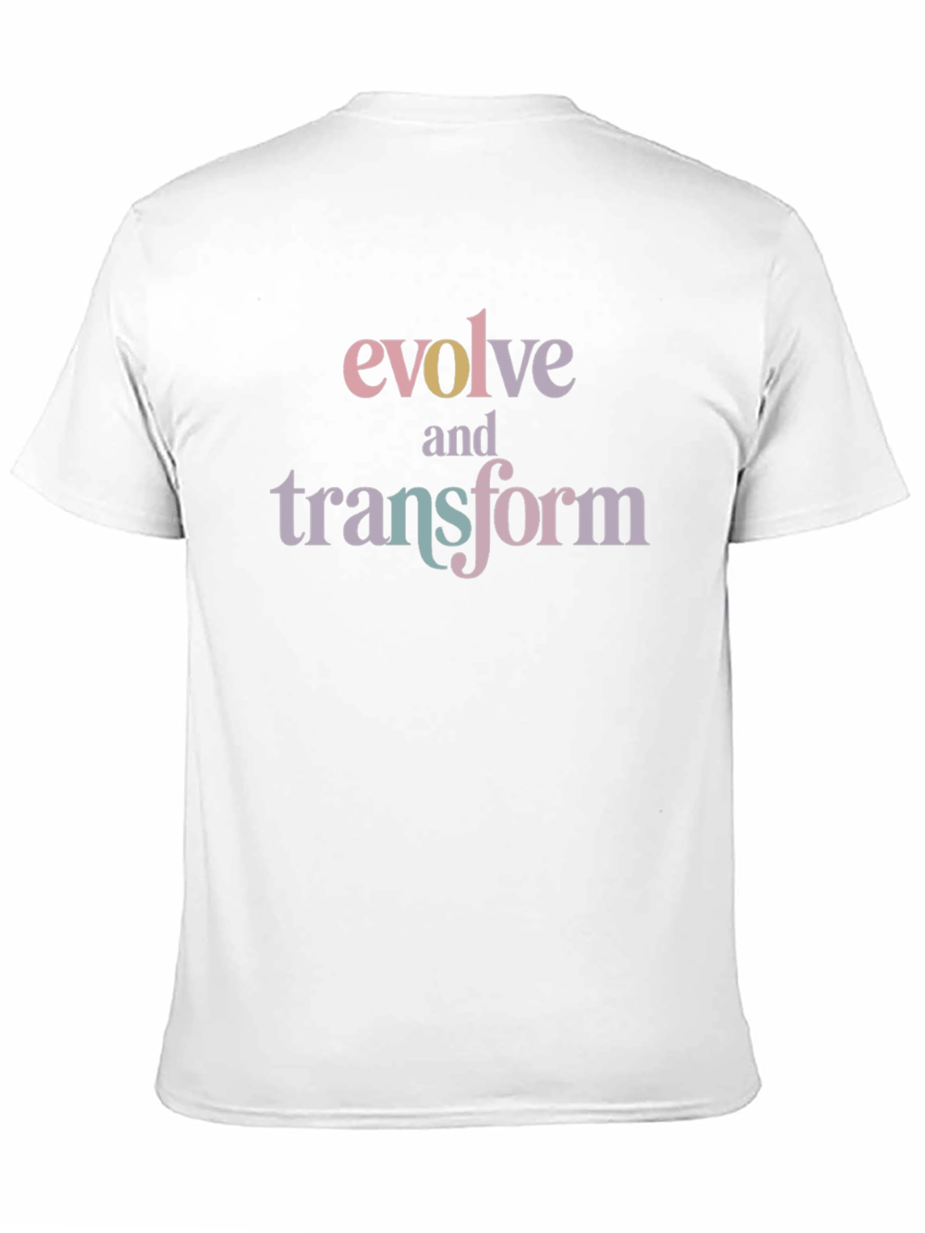 Black Evolve and Transform Graphic T-Shirt view 11
