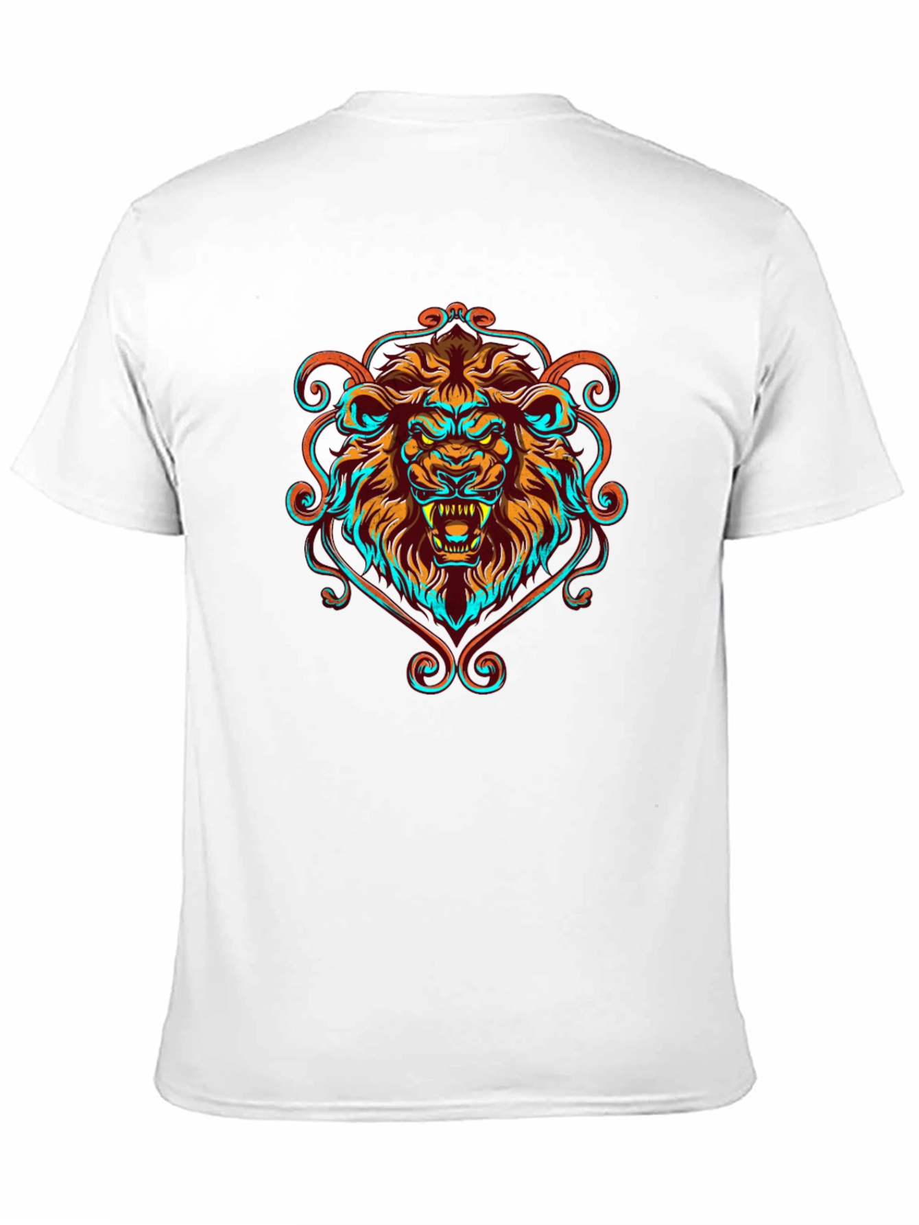 Black Lion Graphic Print Tee - Fierce Style view 11