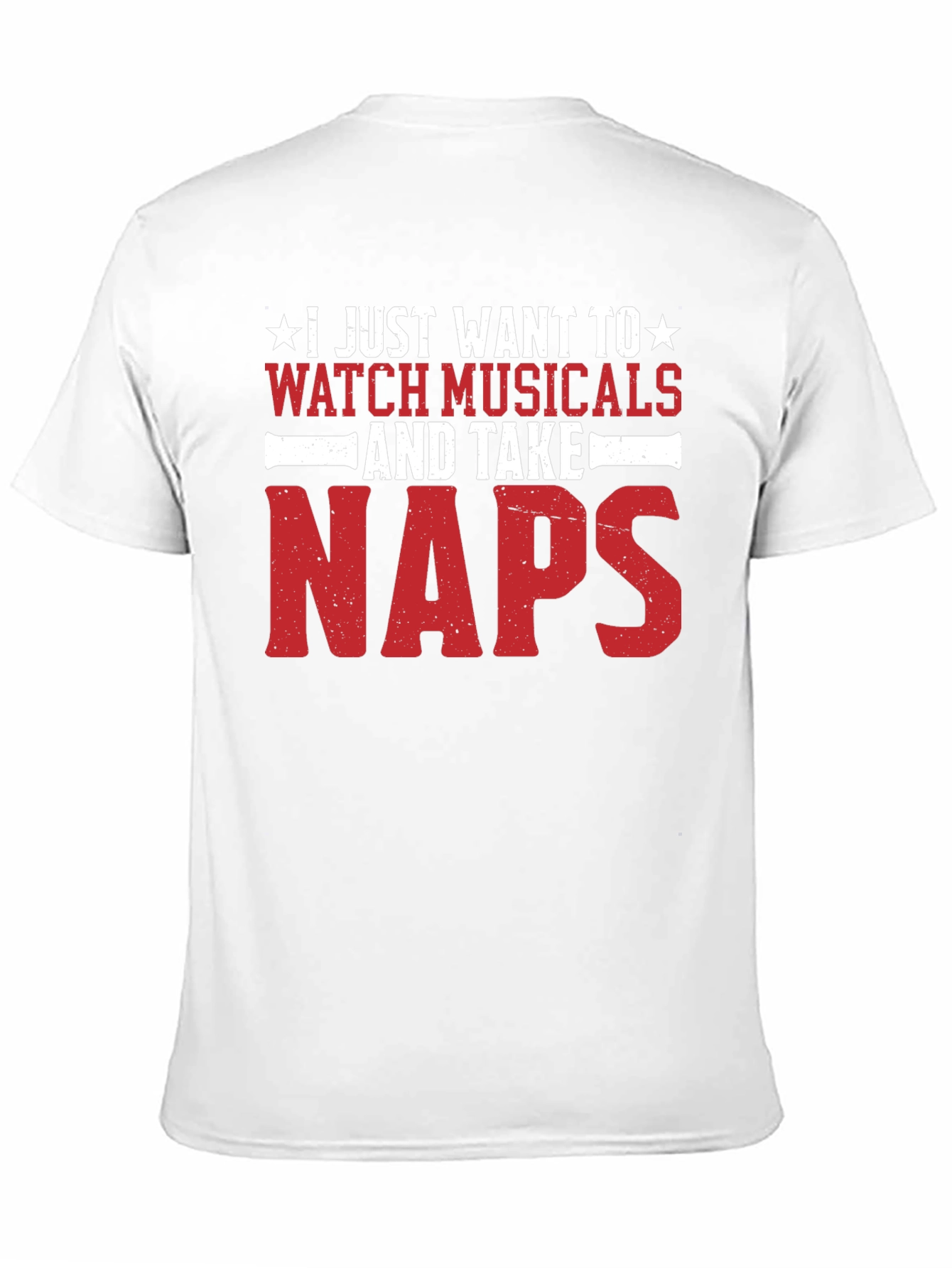 Black Musical Lover's Naps T-Shirt view 11