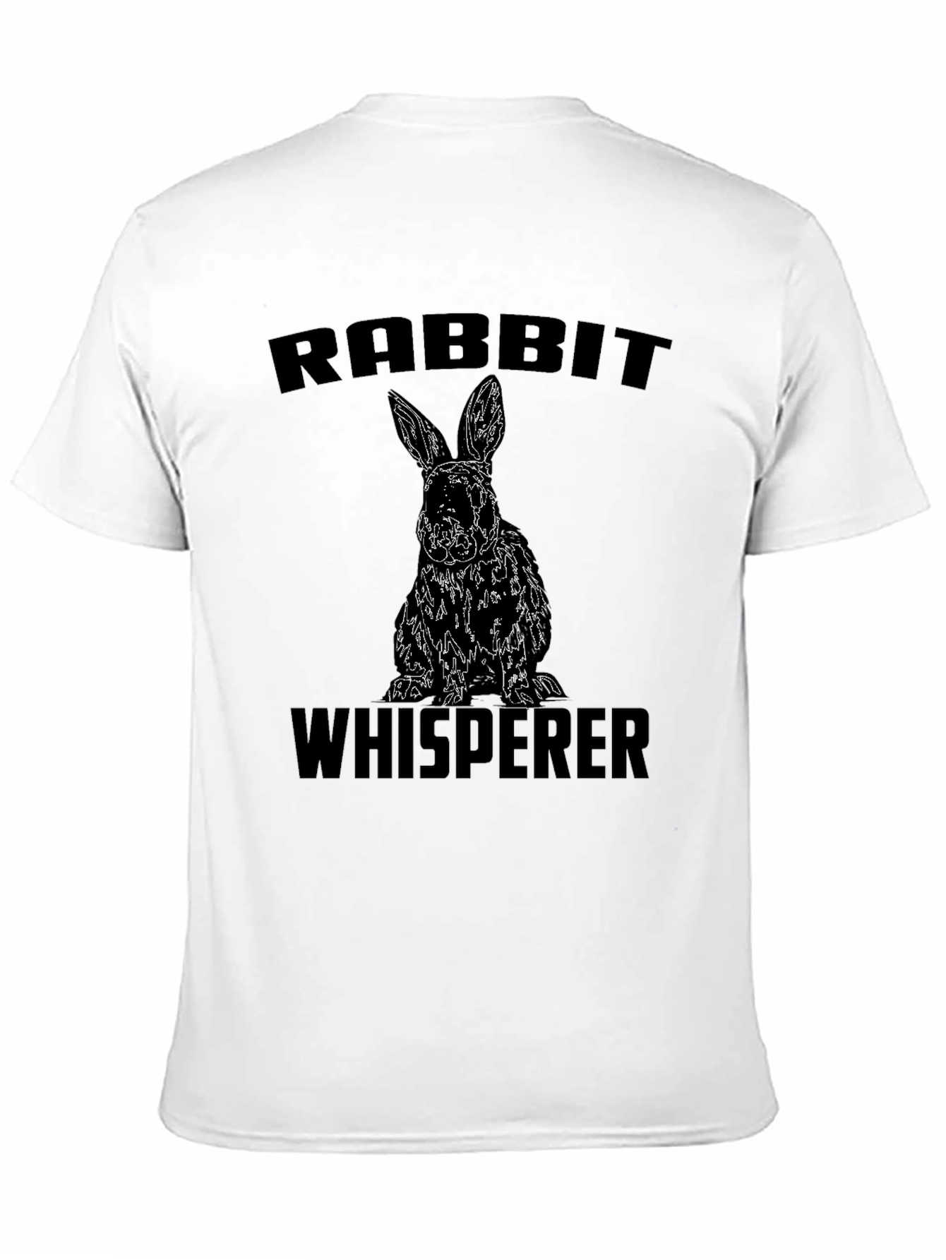 Black Rabbit Whisperer Graphic T-Shirt view 11