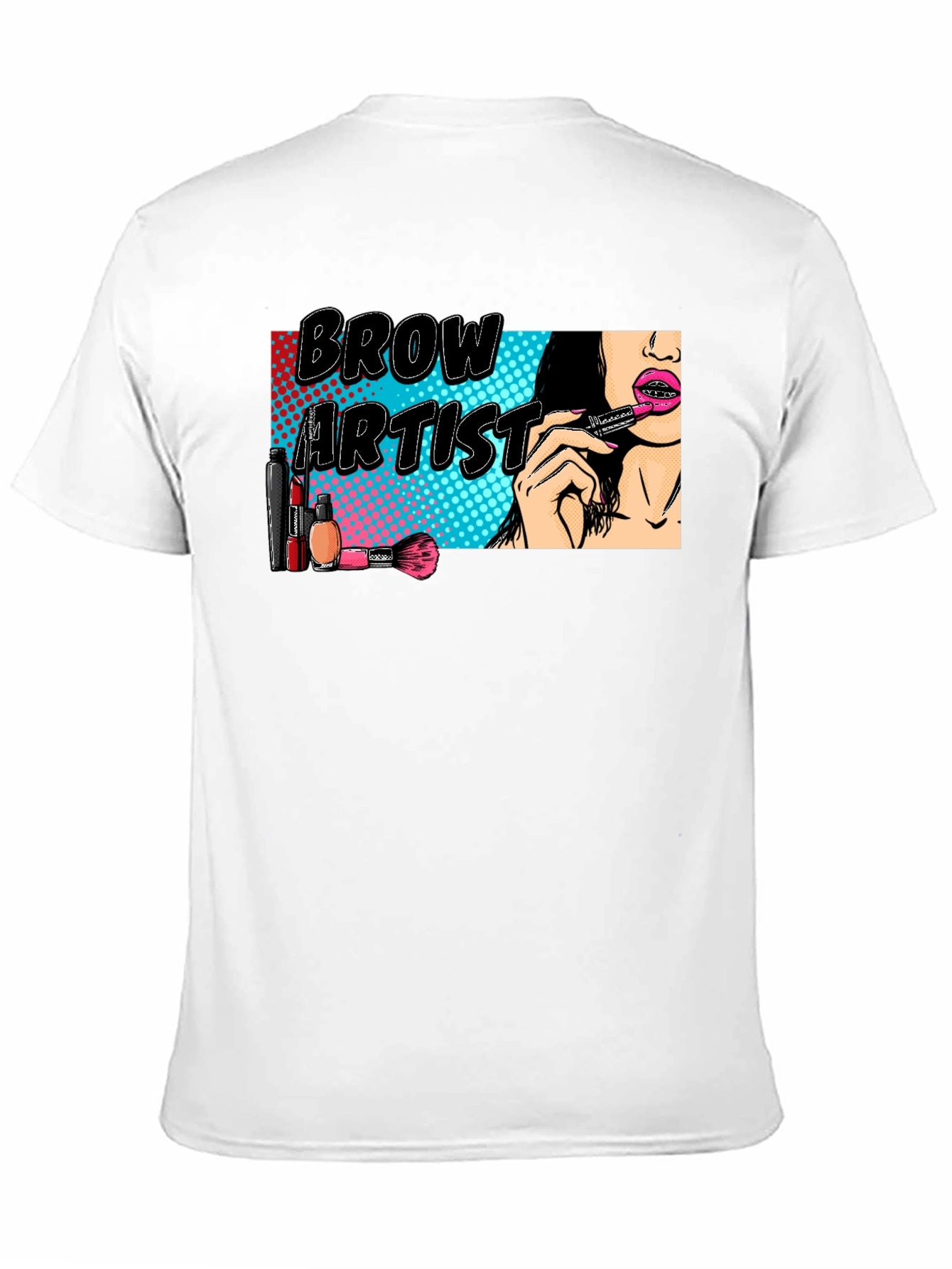 Black Brow Artist T-Shirt - Makeup Lover Tee view 11