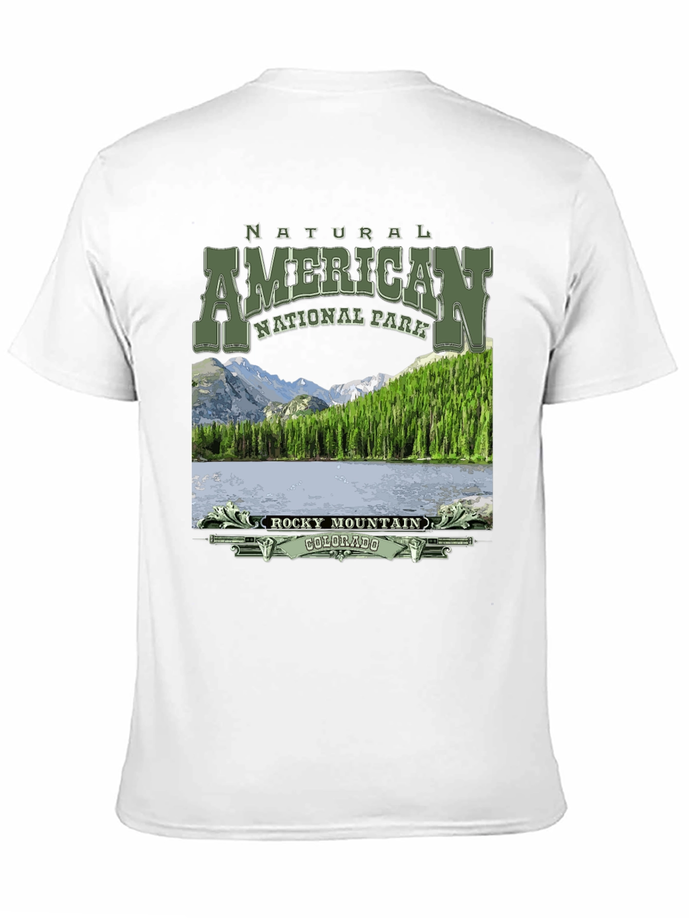 Black Rocky Mountain National Park T-Shirt view 11