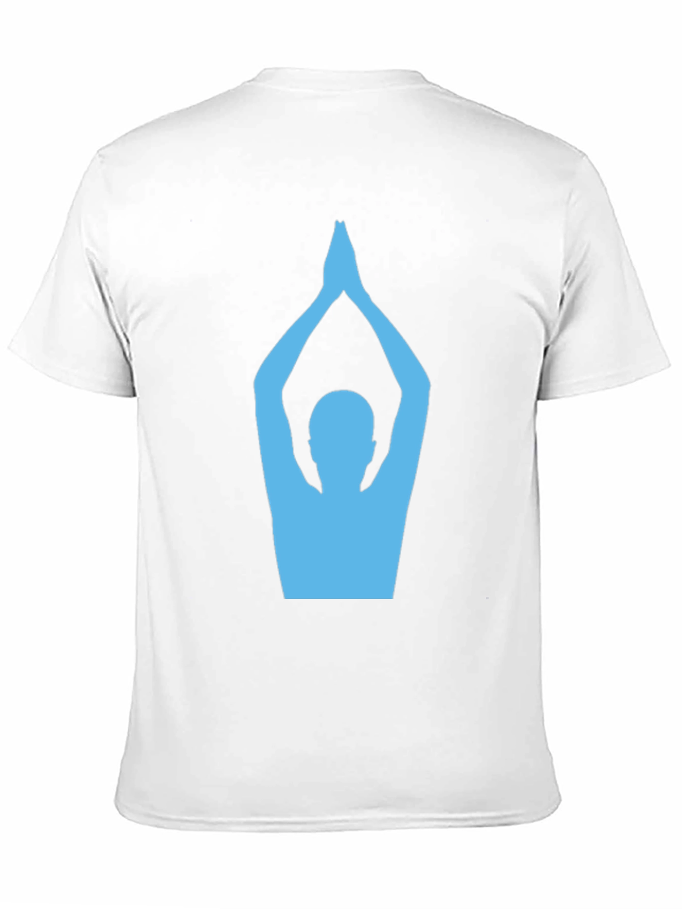 Black Yoga Pose Graphic T-Shirt view 11