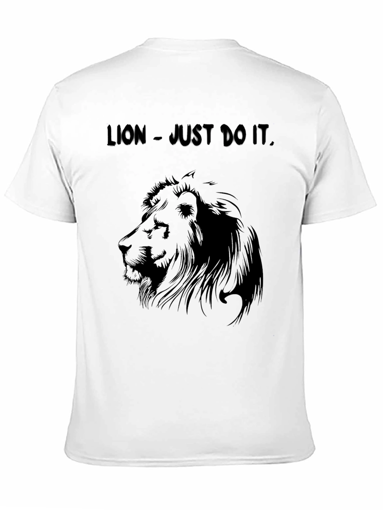 Black Lion - Just Do It Black T-Shirt view 11