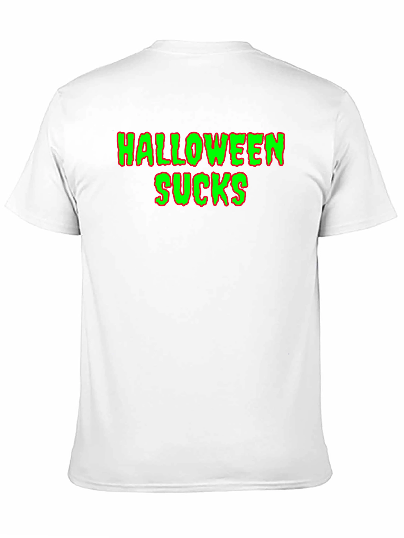 Black Halloween Sucks T-Shirt view 11