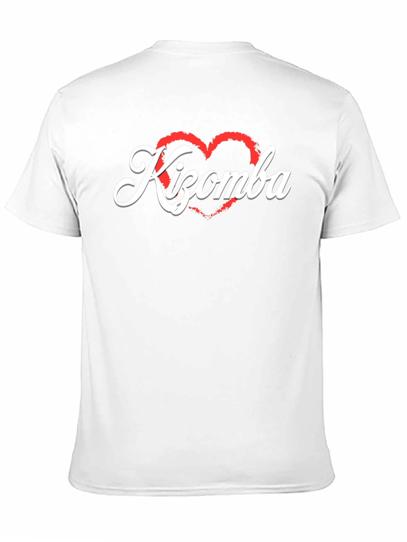 Black Kizomba Heart Graphic Tee - Dance Lover's T-Shirt view 11