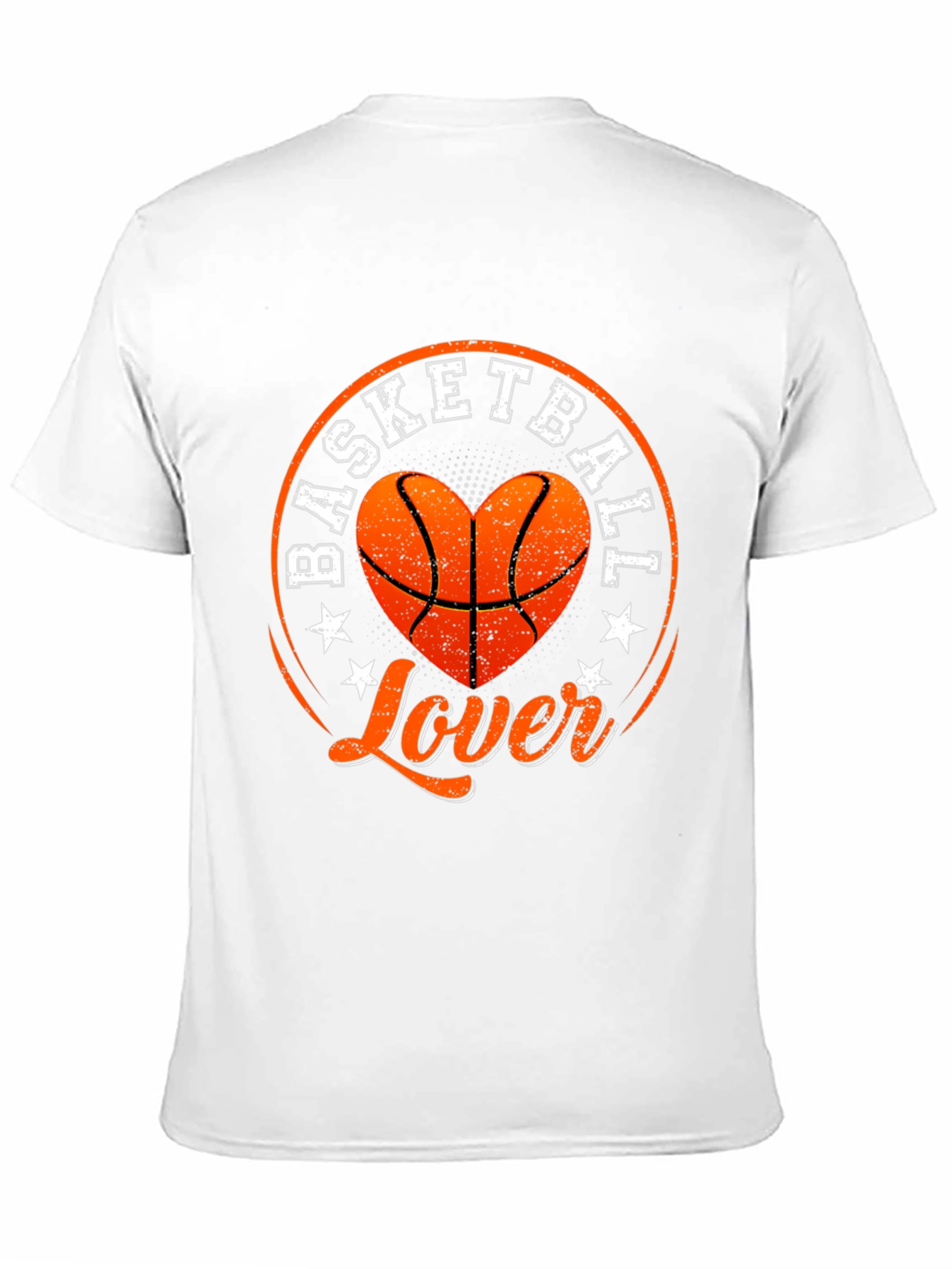 Black Basketball Lover Graphic T-Shirt view 11