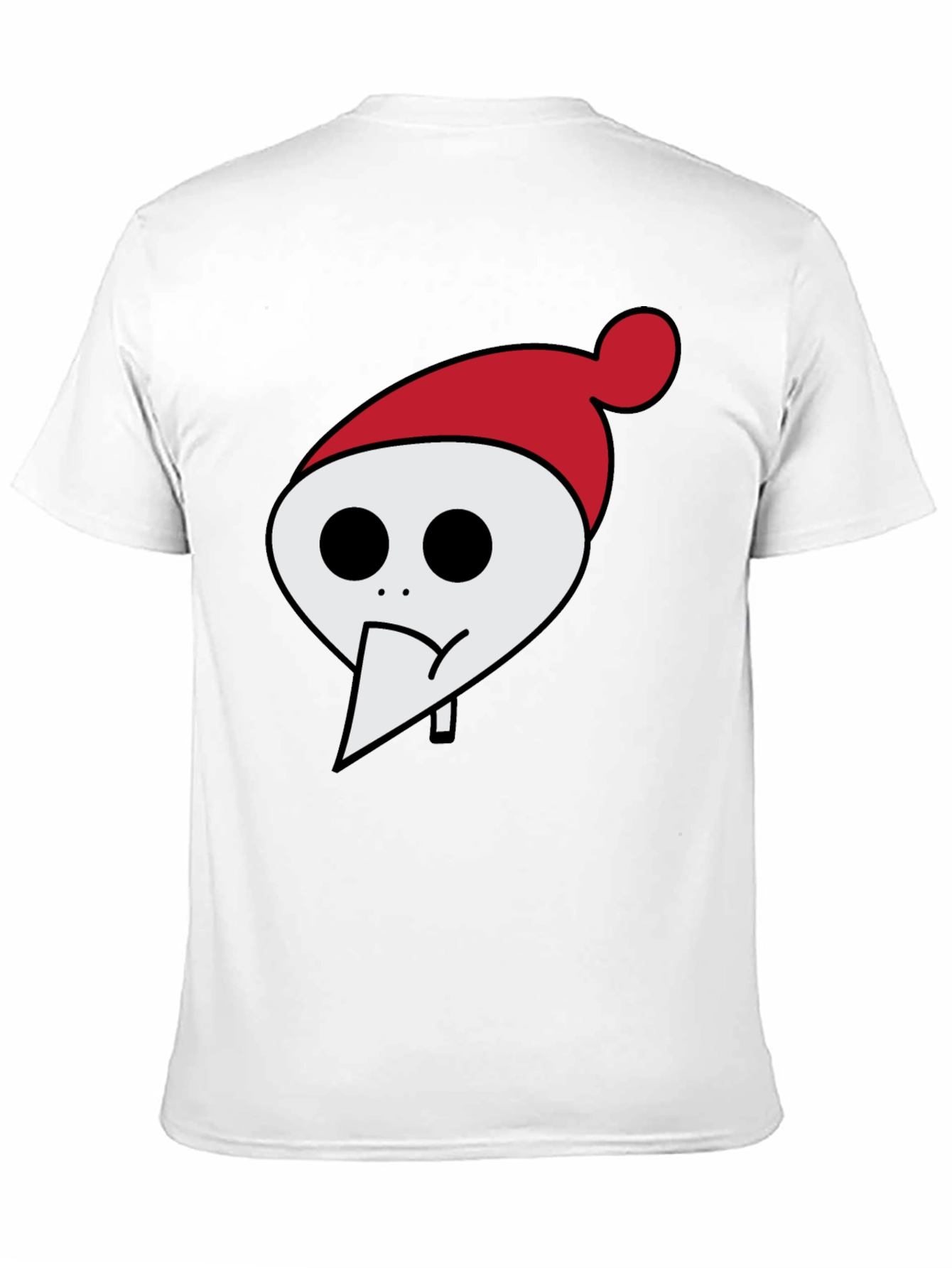 Black Whimsical Holiday Character Tee - Black view 11