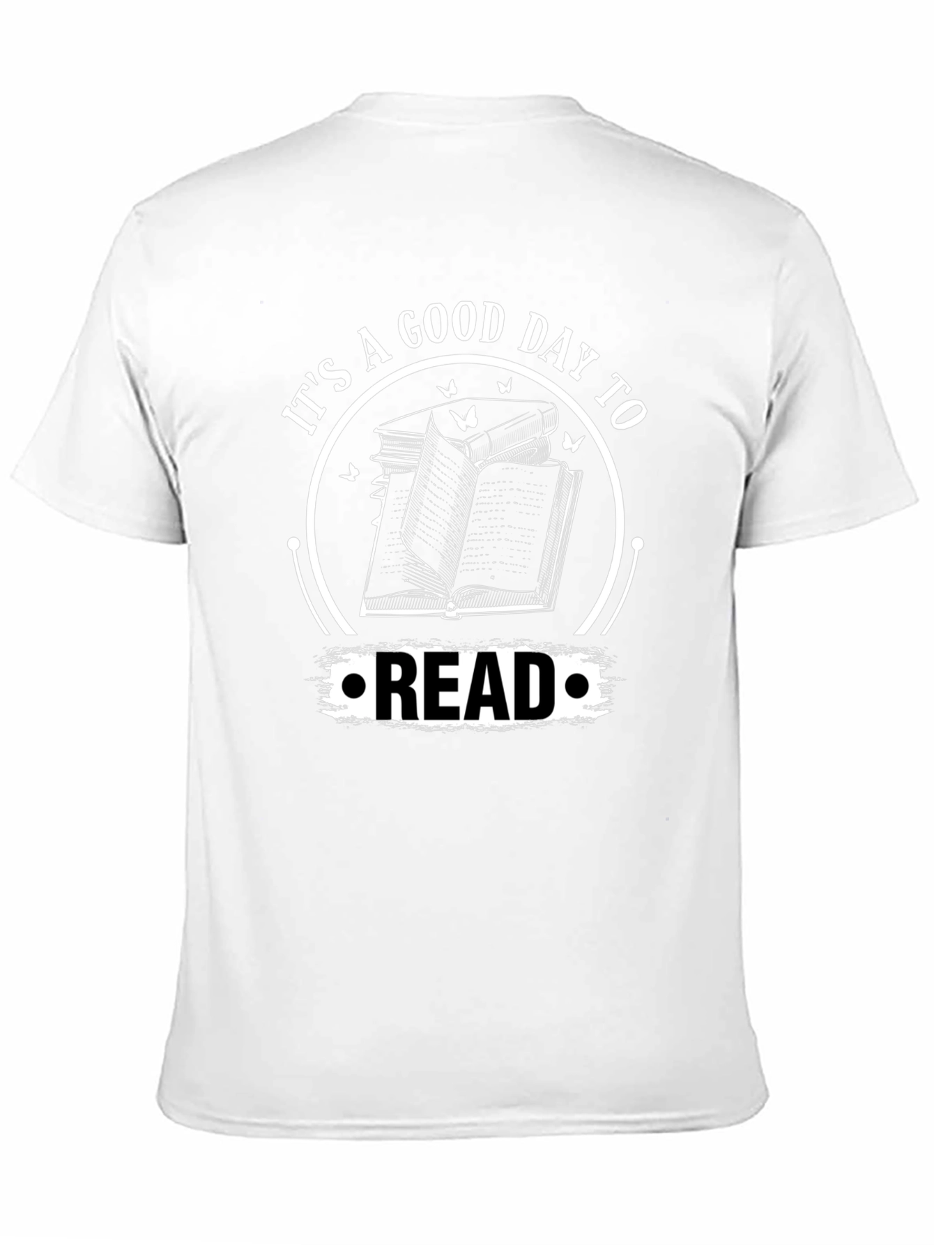 Black It's A Good Day To Read T-Shirt - Book Lover Tee view 11