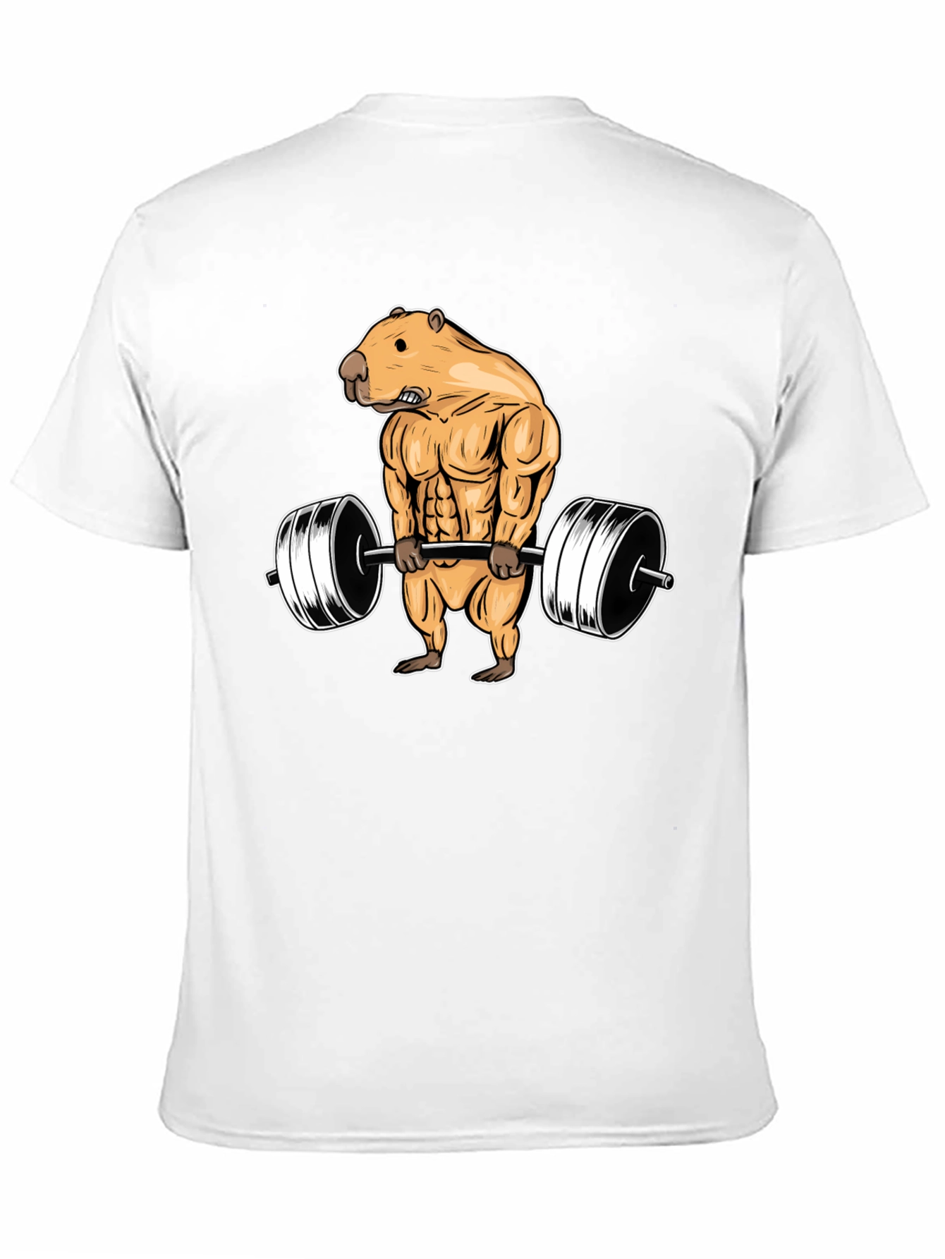 Black Weightlifting Beaver T-Shirt view 11