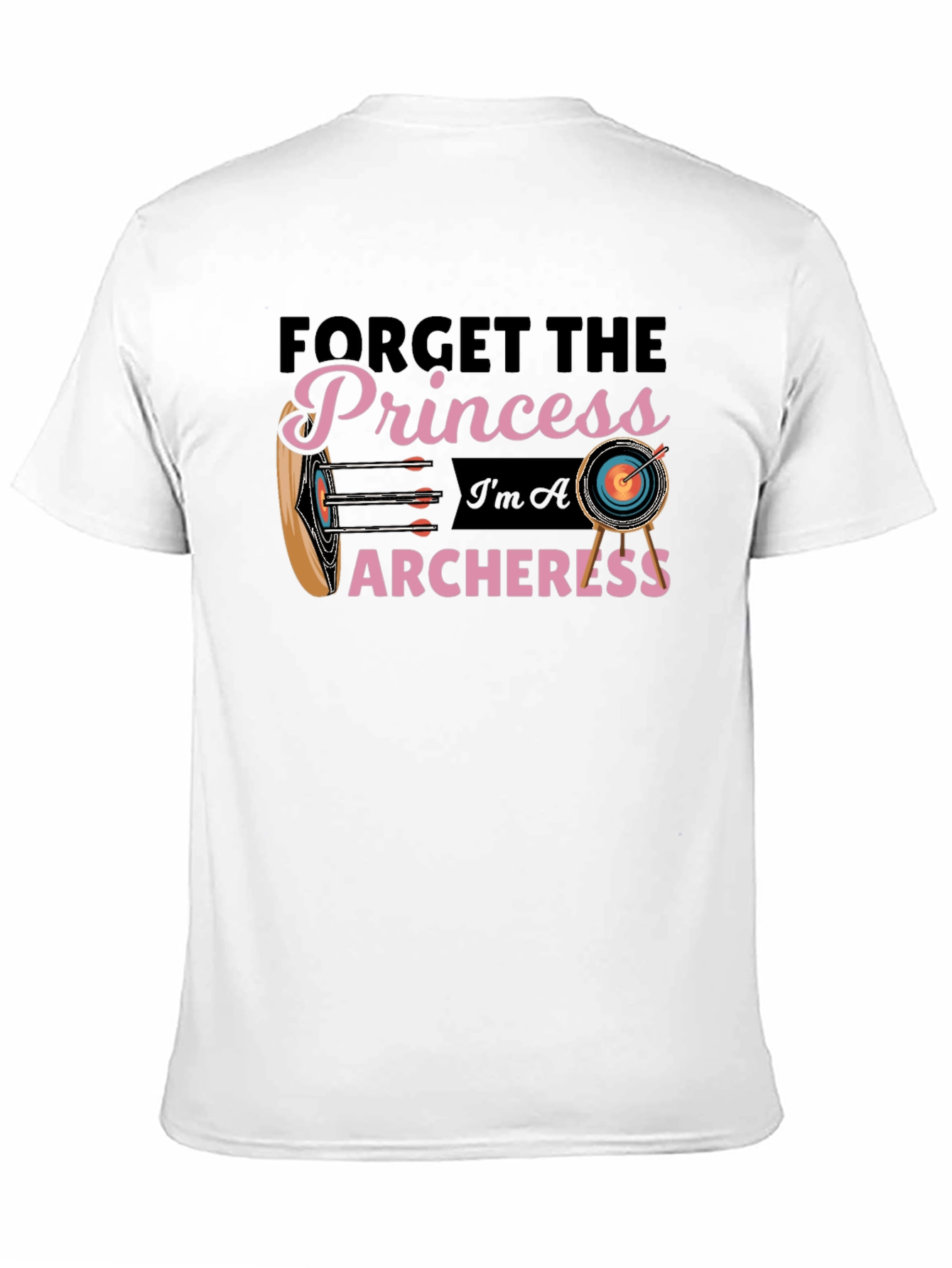 Black Archeress Graphic Tee - Forget the Princess! view 11