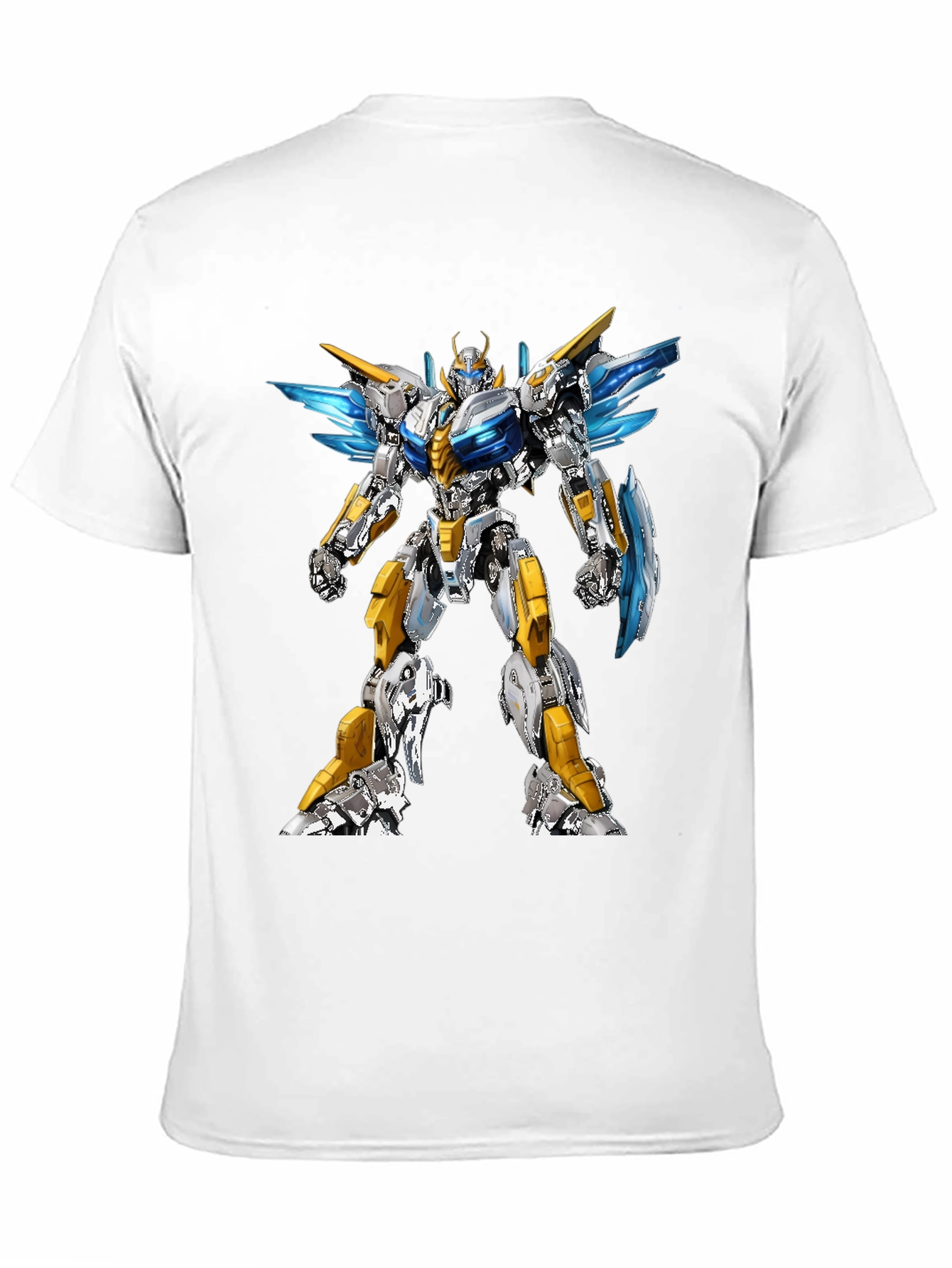 Black Robot Graphic Black T-Shirt view 11