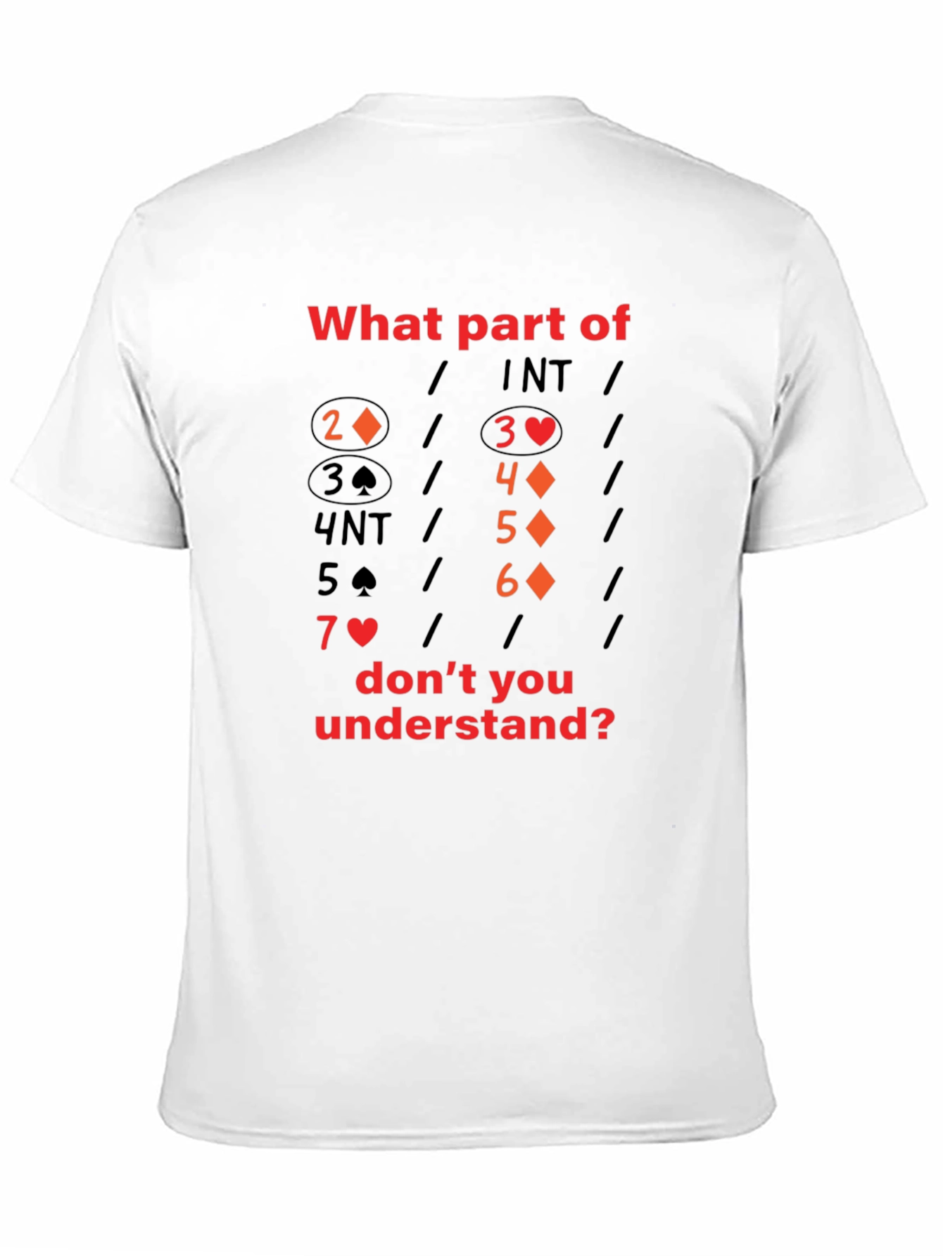 What Part of Bridge Don't You Understand T-Shirt - 11