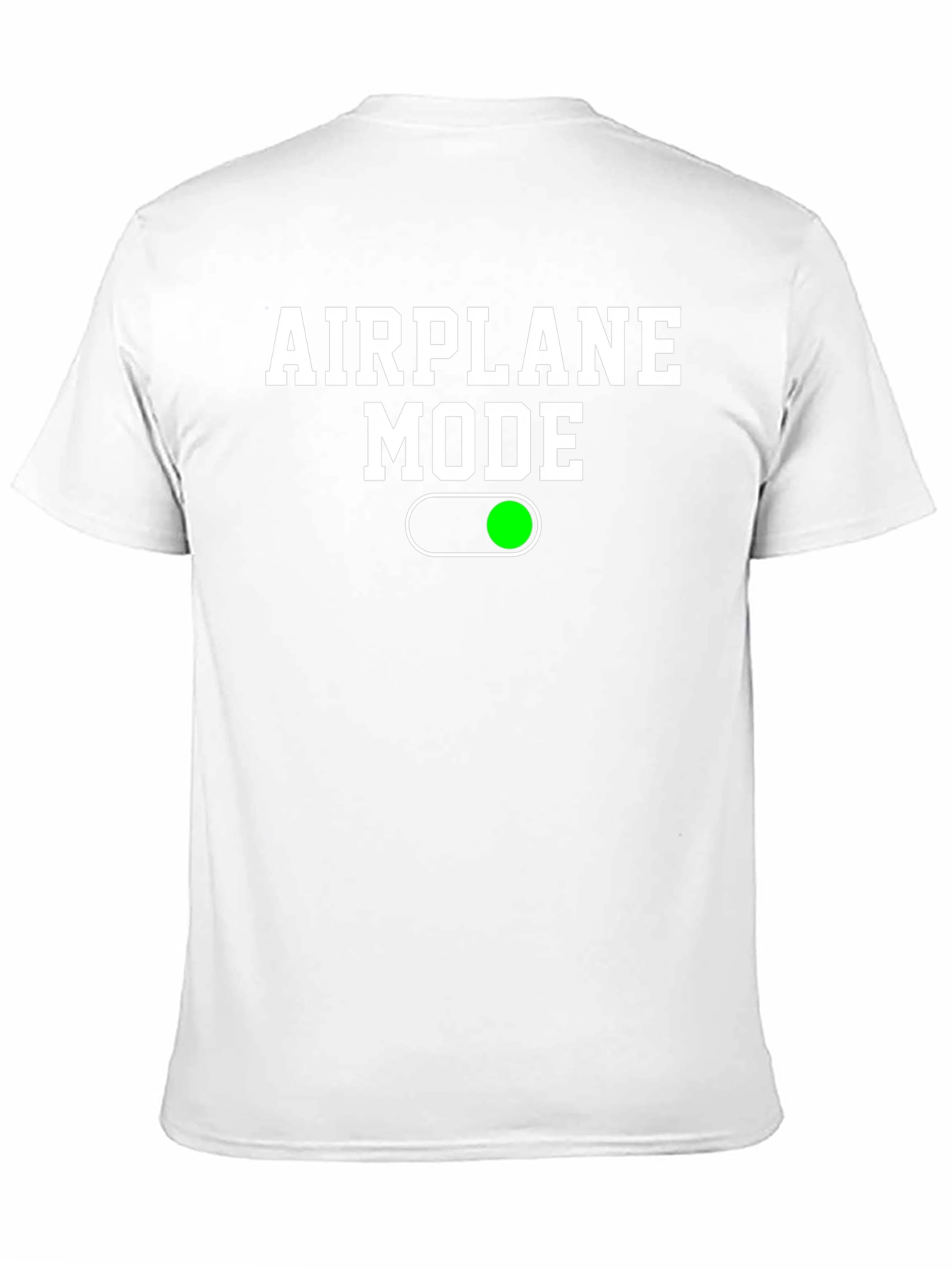 Black Airplane Mode Graphic T-Shirt - Travel Ready view 11