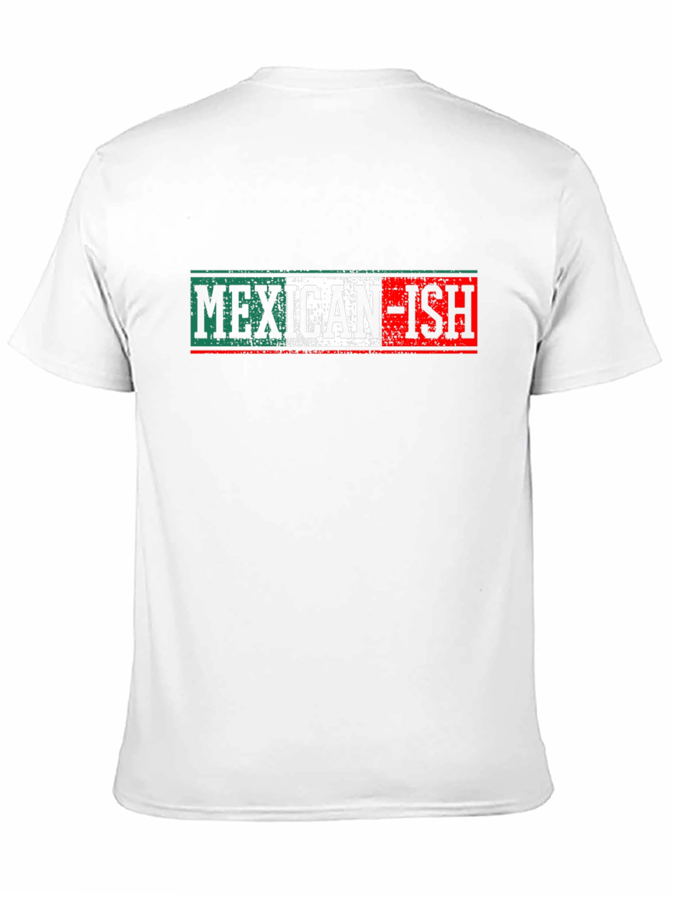 Black Mexican-ish Novelty Graphic T-Shirt view 11