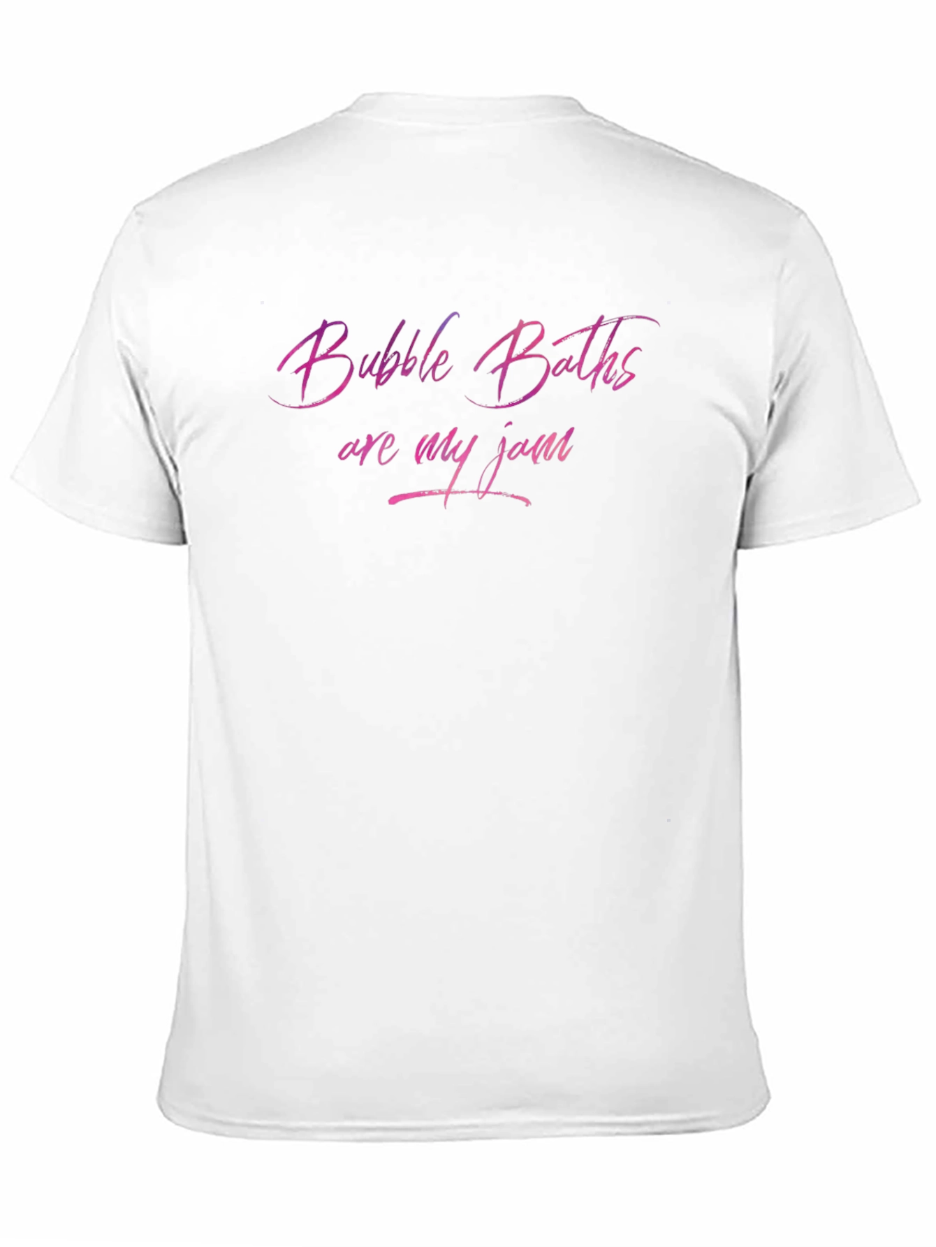 Black Bubble Baths Are My Jam Graphic Tee - Soft Cotton Comfort view 11