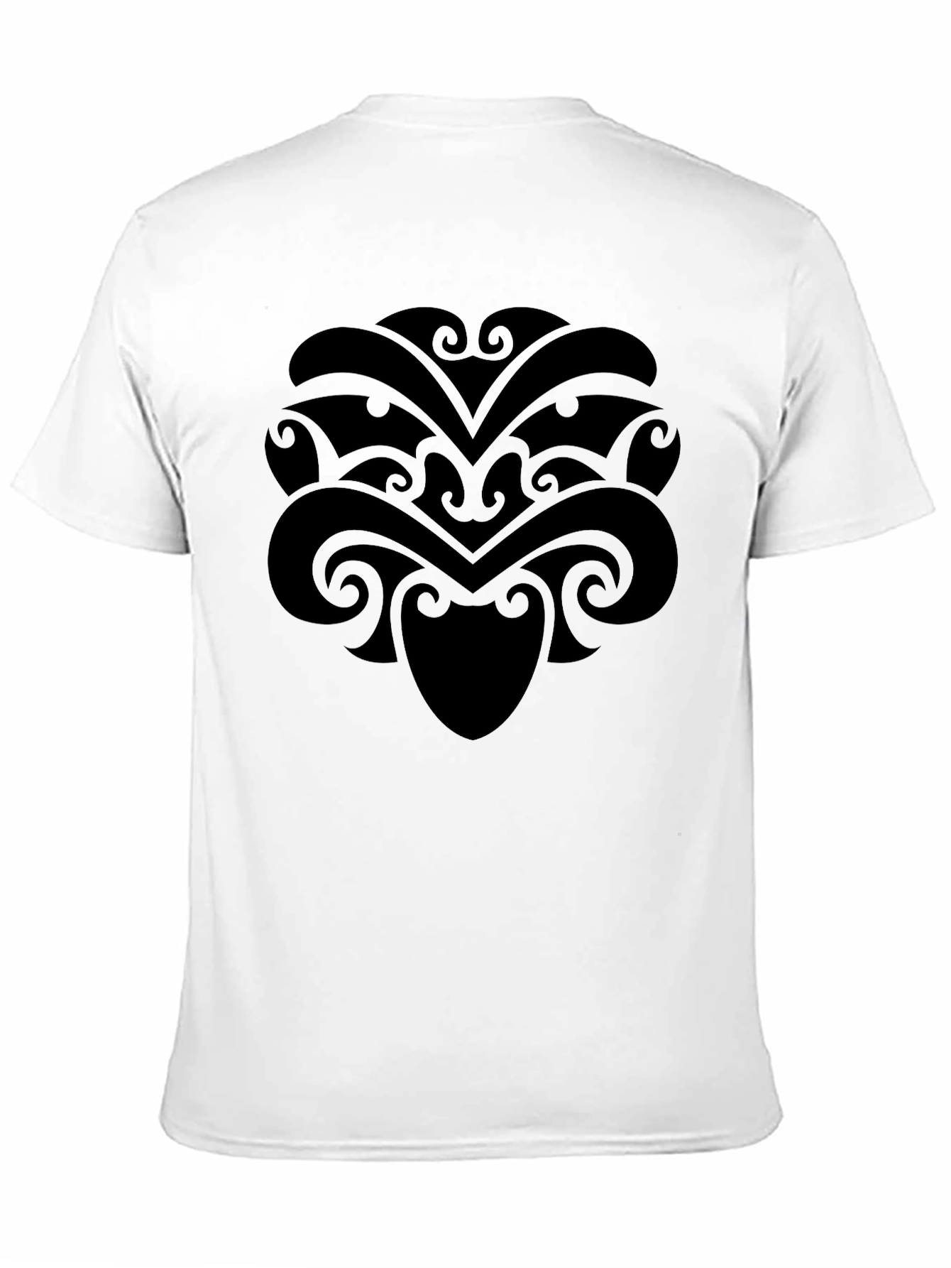Black Tribal Art T-Shirt - Modern Menswear view 11